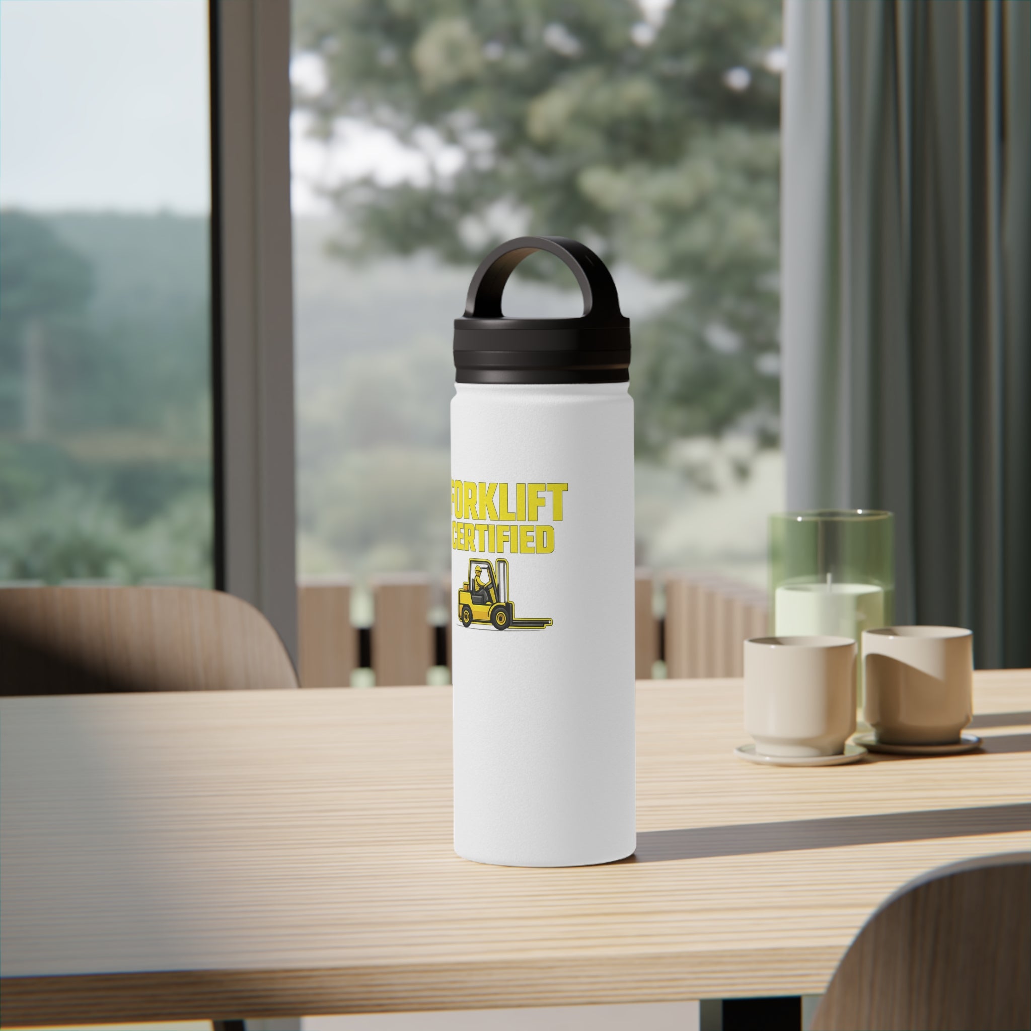Forklift Certified Stainless Steel Bottle