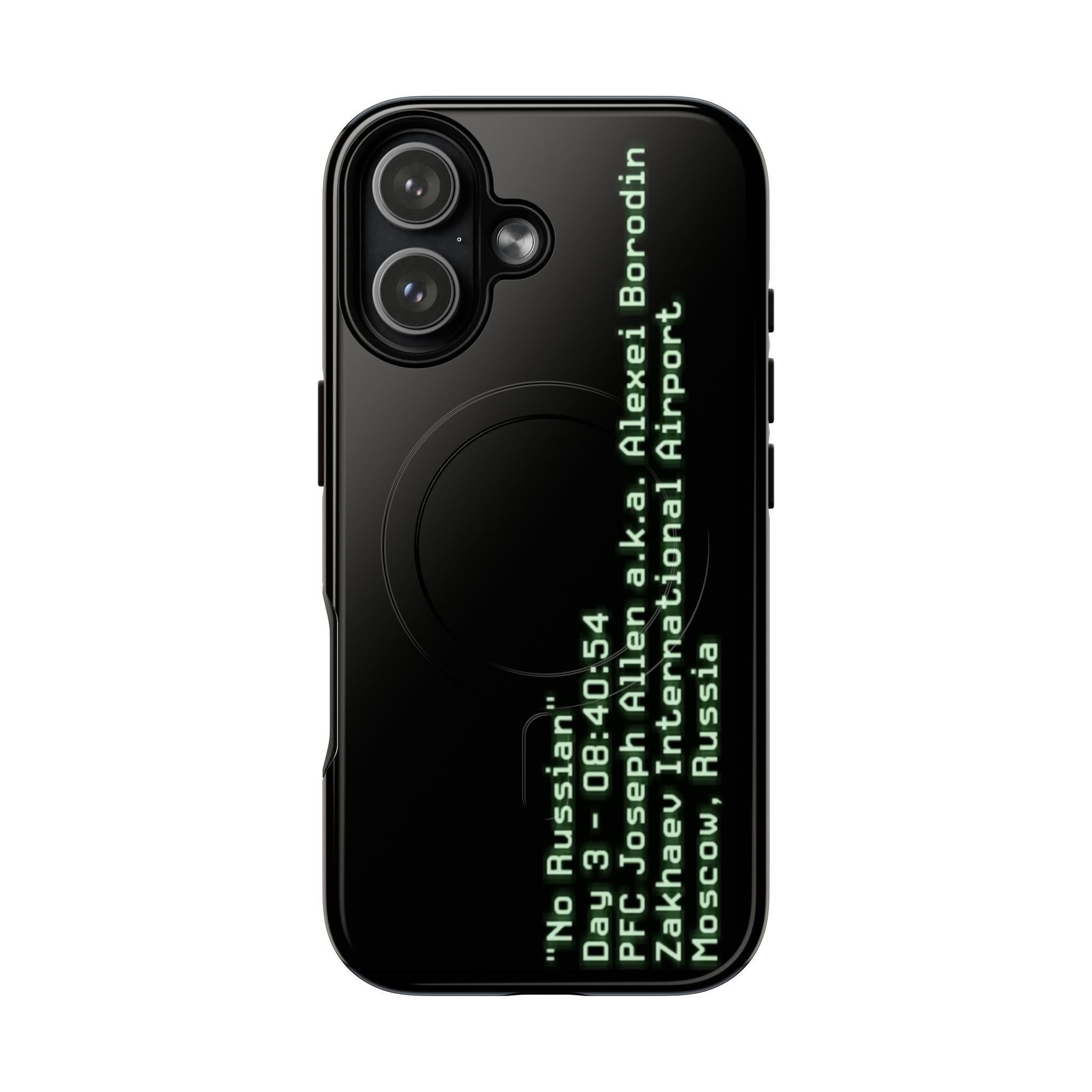 'No Russian' - Tough Magnetic Case