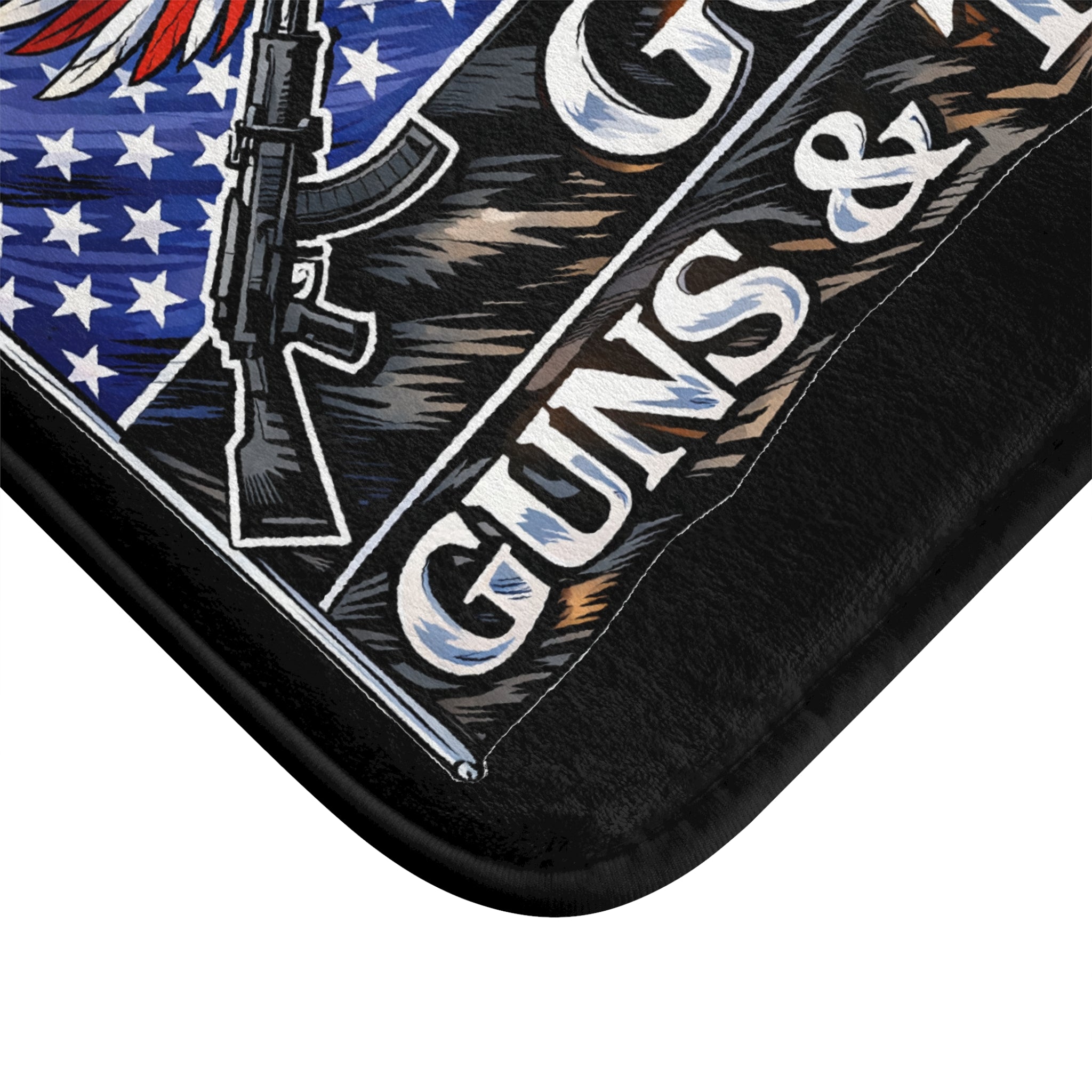 God, Guns & Trump - Bathmat