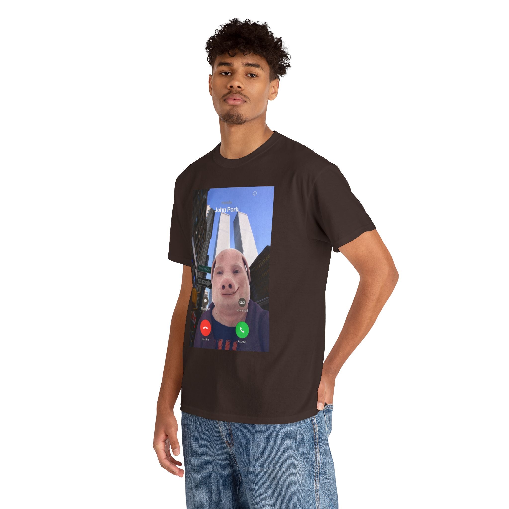 John Pork in New York - T-Shirt