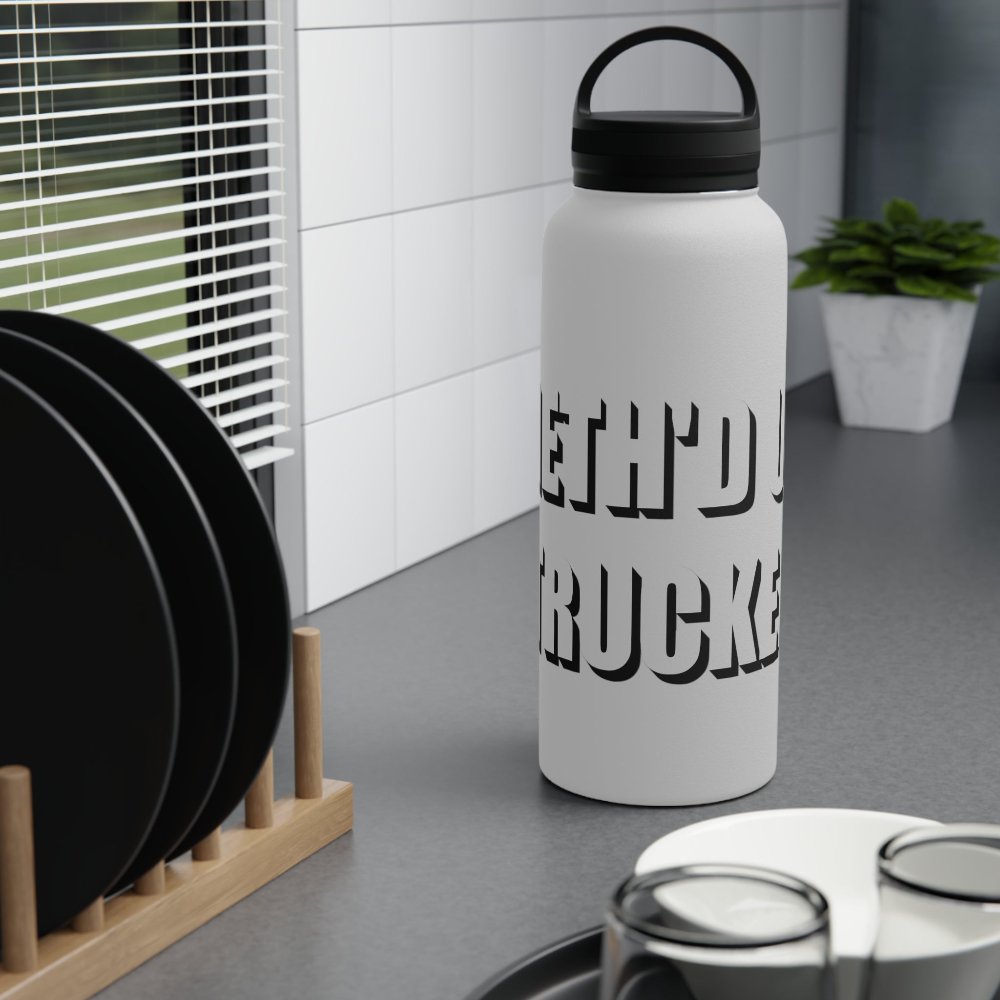 Meth'd Up Trucker Stainless Steel Bottle