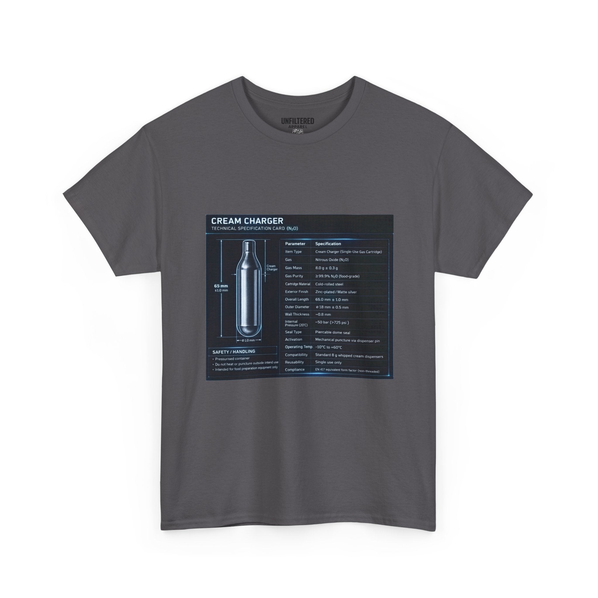 Creme Charger Blueprint - T-Shirt