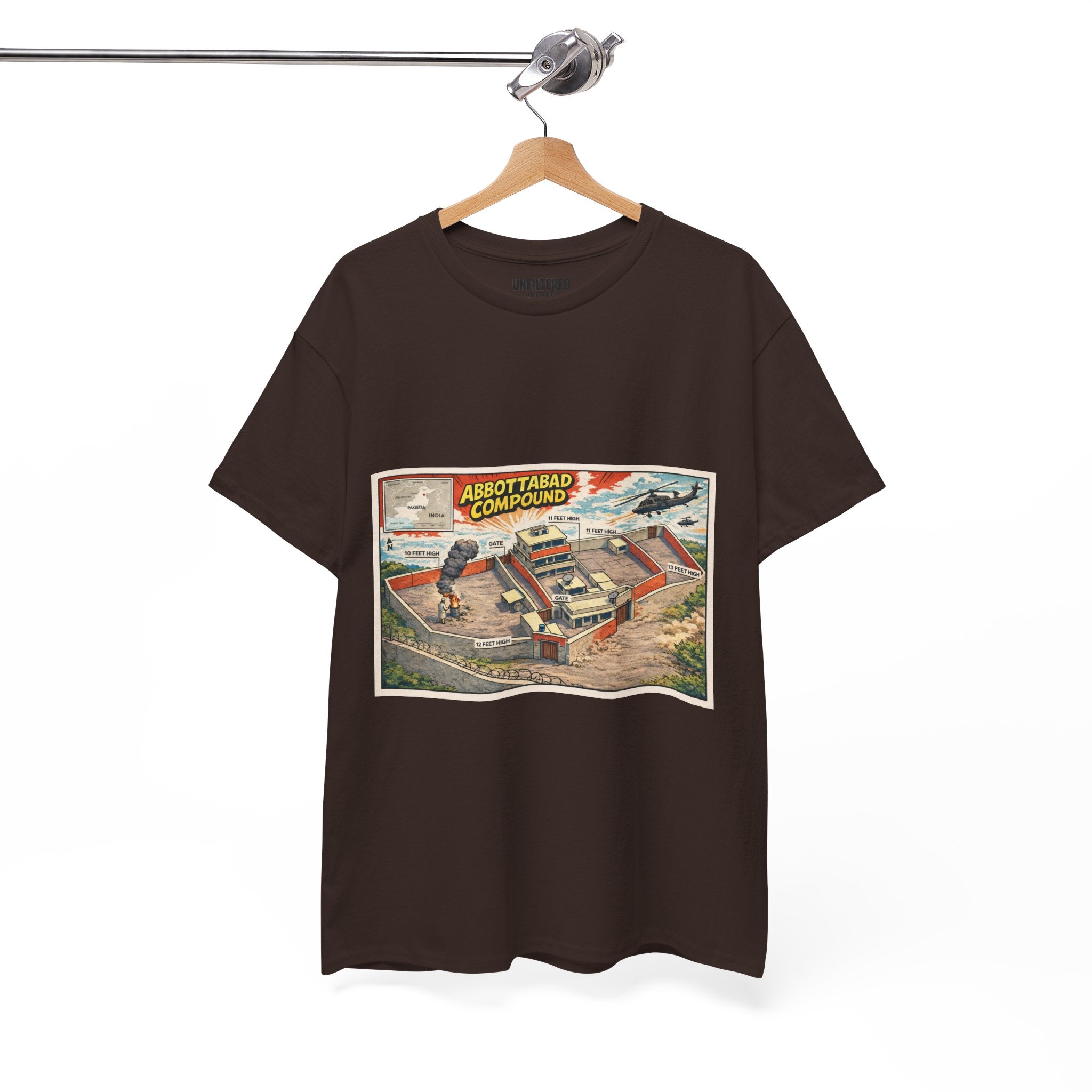 Abbottabad Compound Comic - T-Shirt