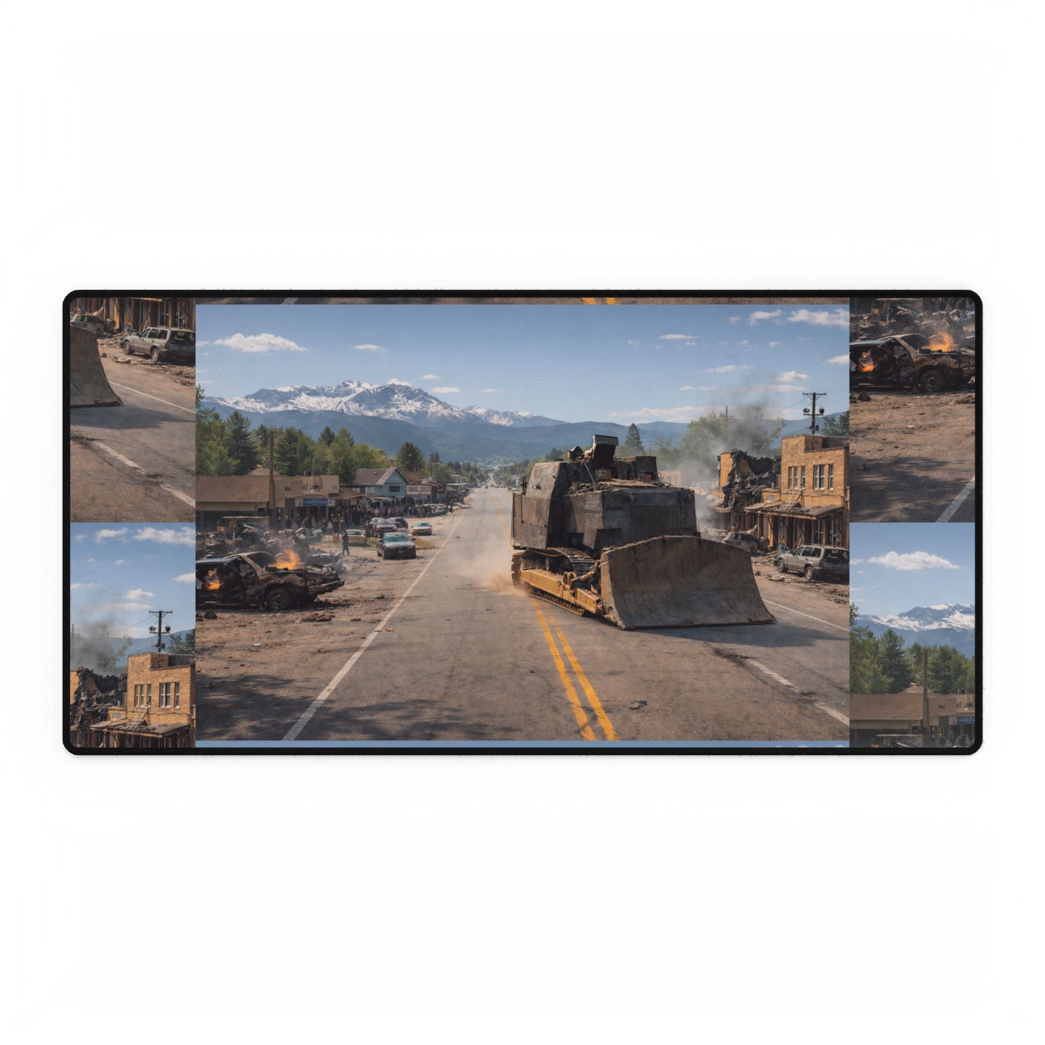 Killdozer Town Mousepad