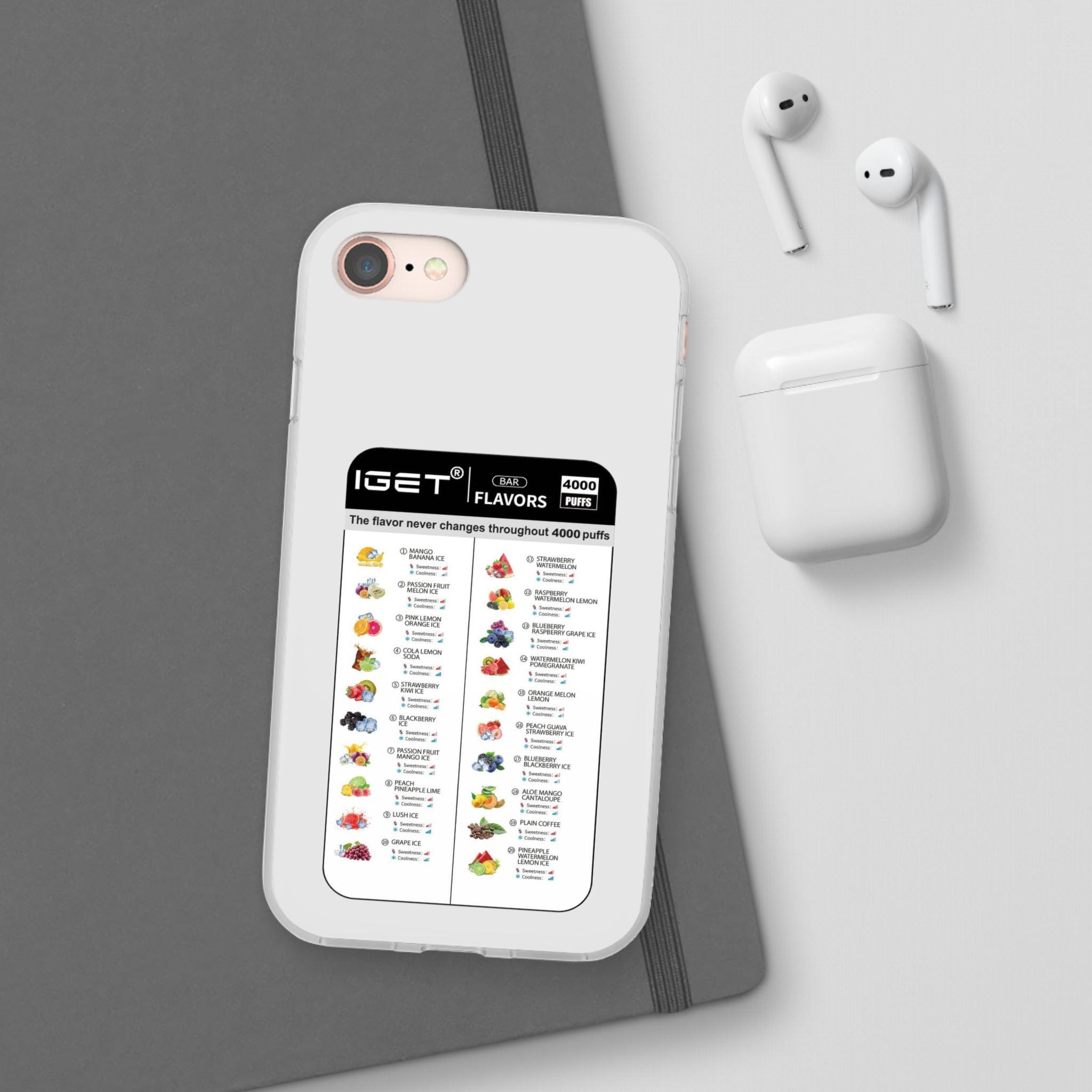 Vape Menu - Flexi Case