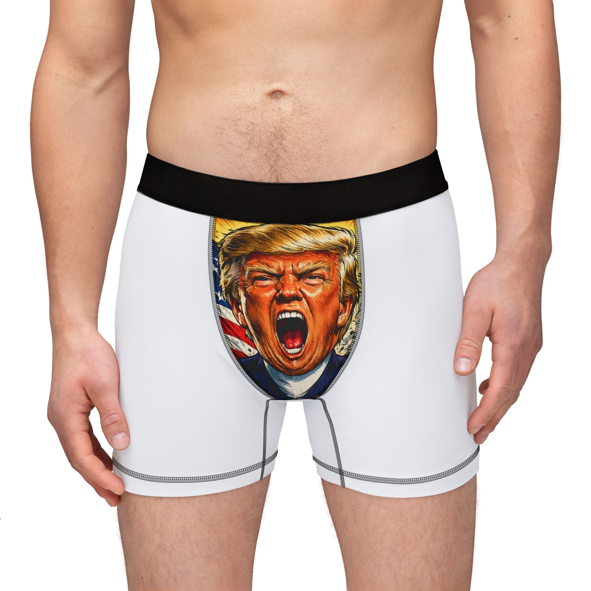 Trump on Groin Underwear