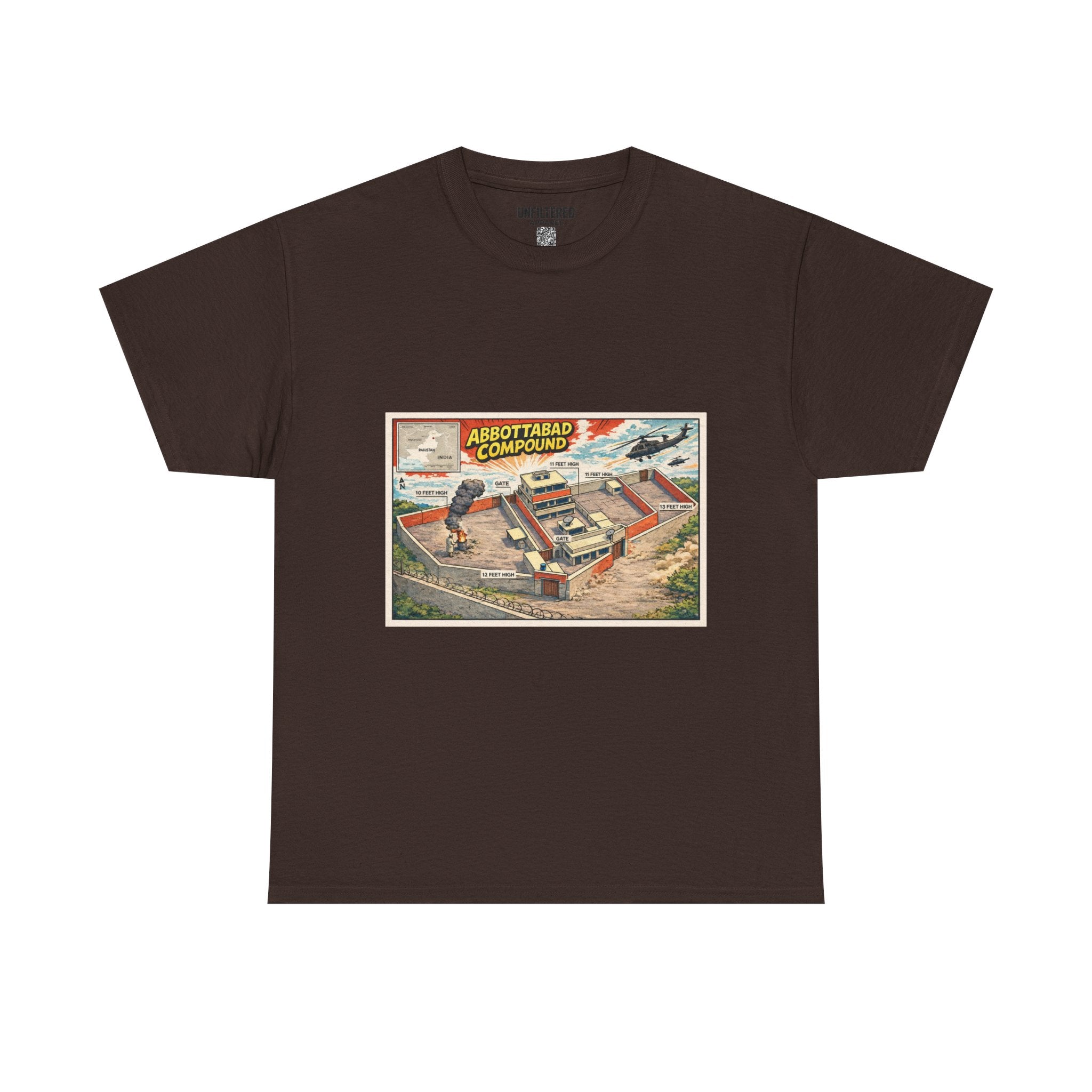 Abbottabad Compound Comic - T-Shirt