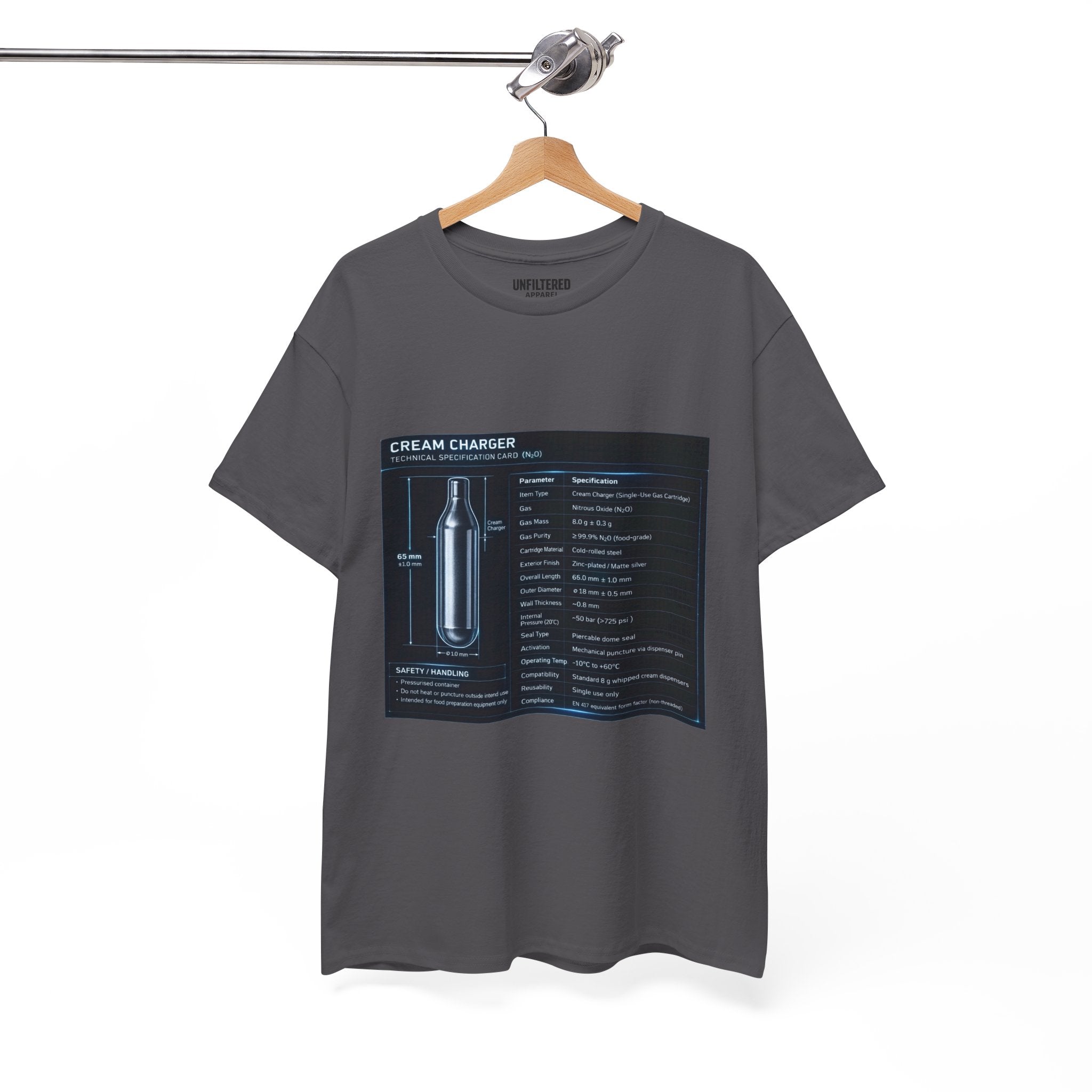 Creme Charger Blueprint - T-Shirt