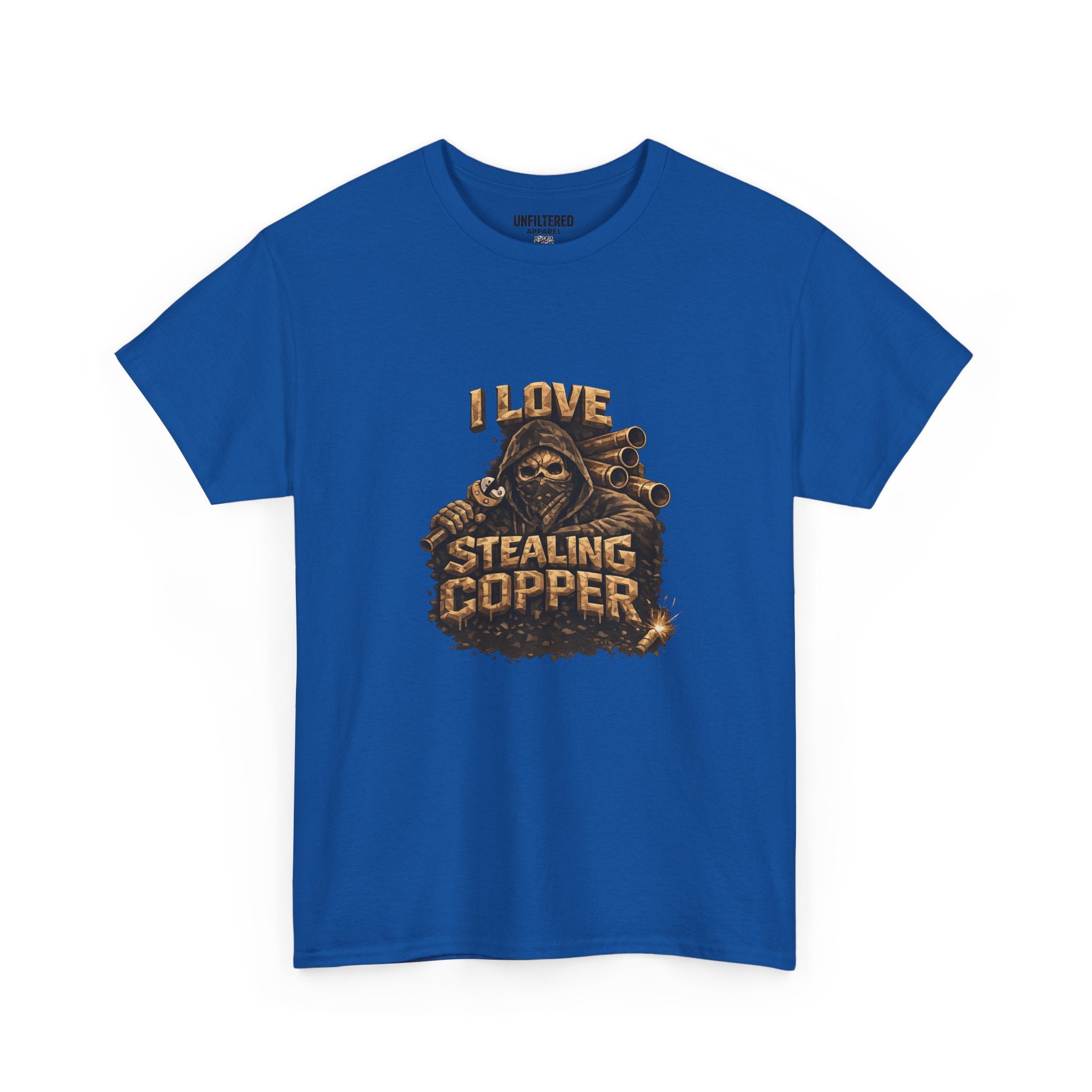 "I Love Stealing Copper" - T-Shirt