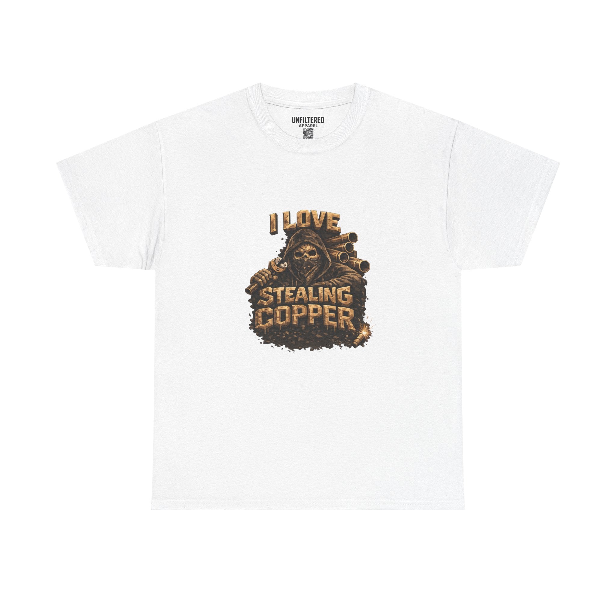 "I Love Stealing Copper" - T-Shirt