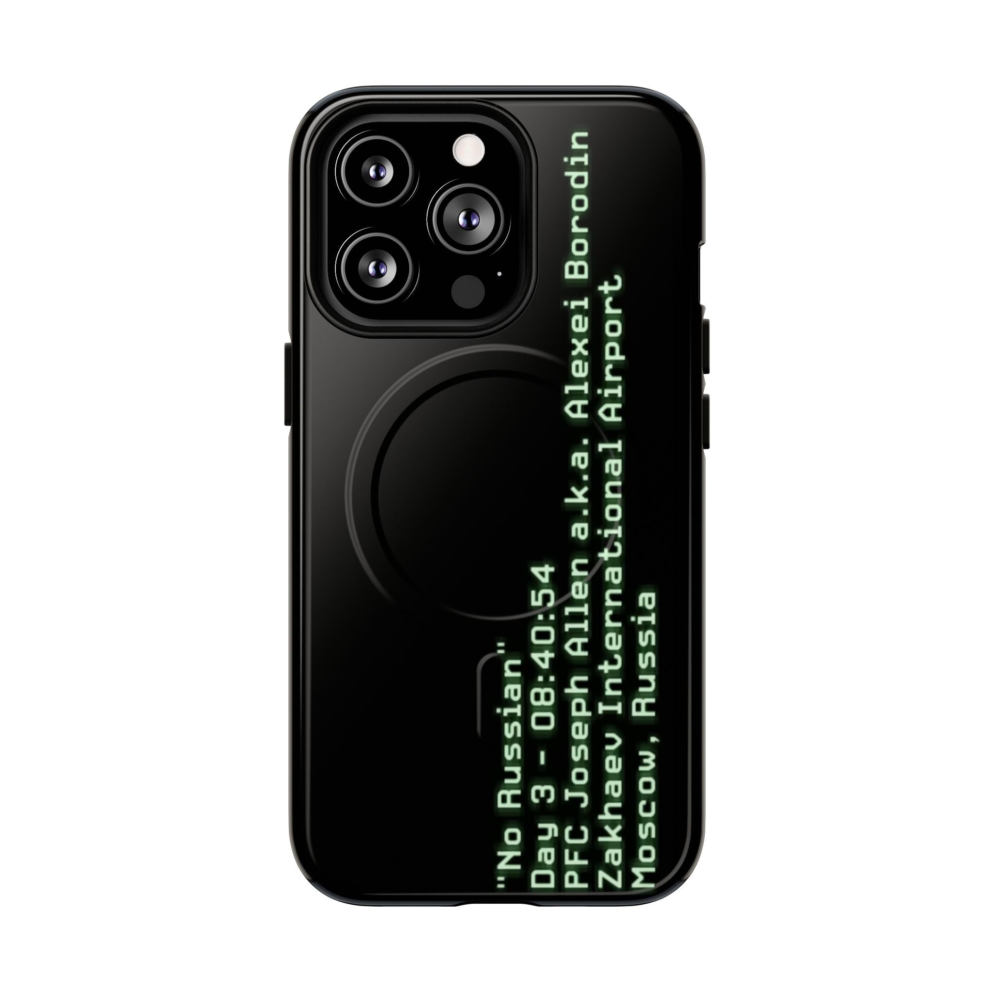 'No Russian' - Tough Magnetic Case