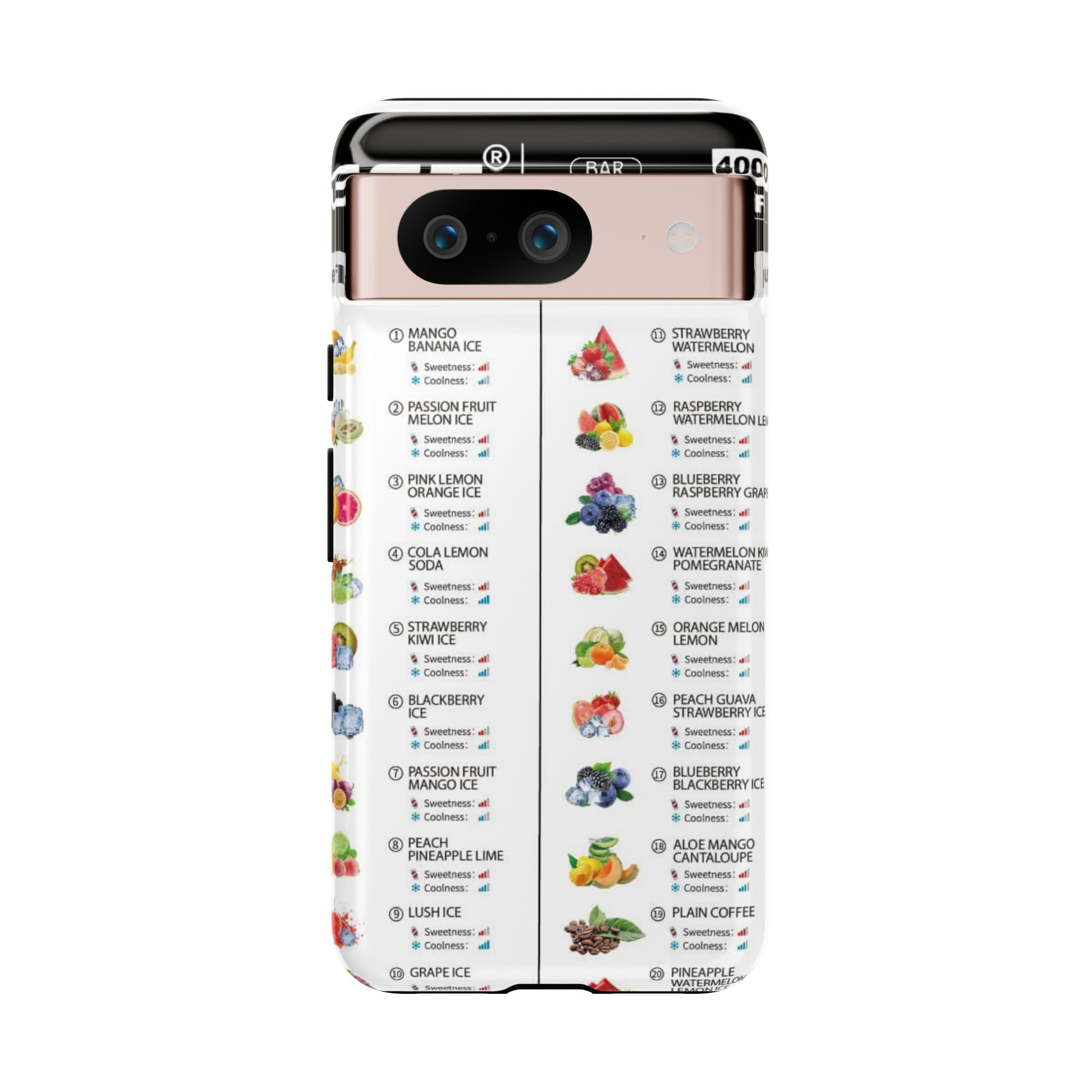 Vape Menu - Tough Case