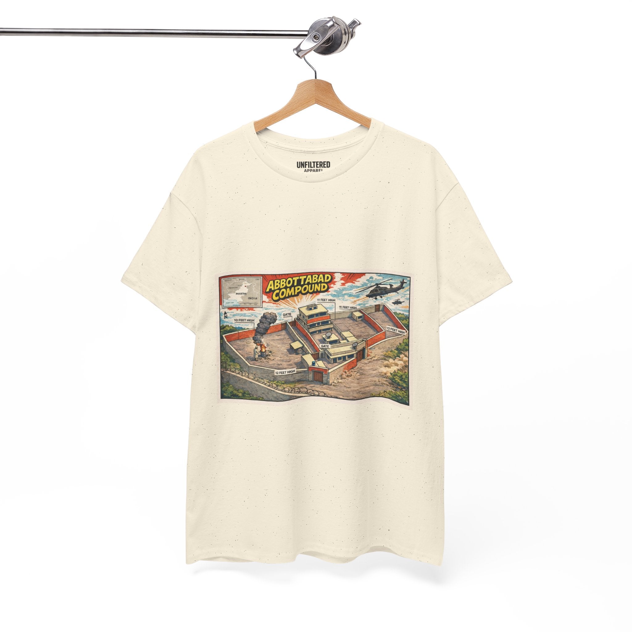 Abbottabad Compound Comic - T-Shirt