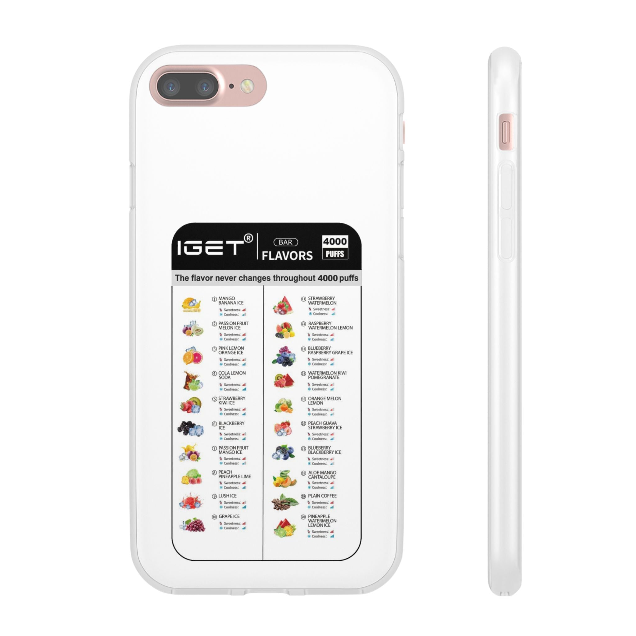 Vape Menu - Flexi Case