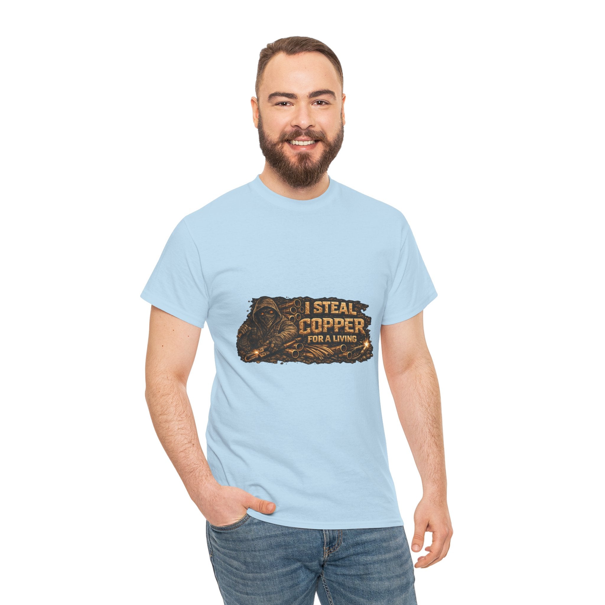 "I Steal Copper For A Living" - T-Shirt