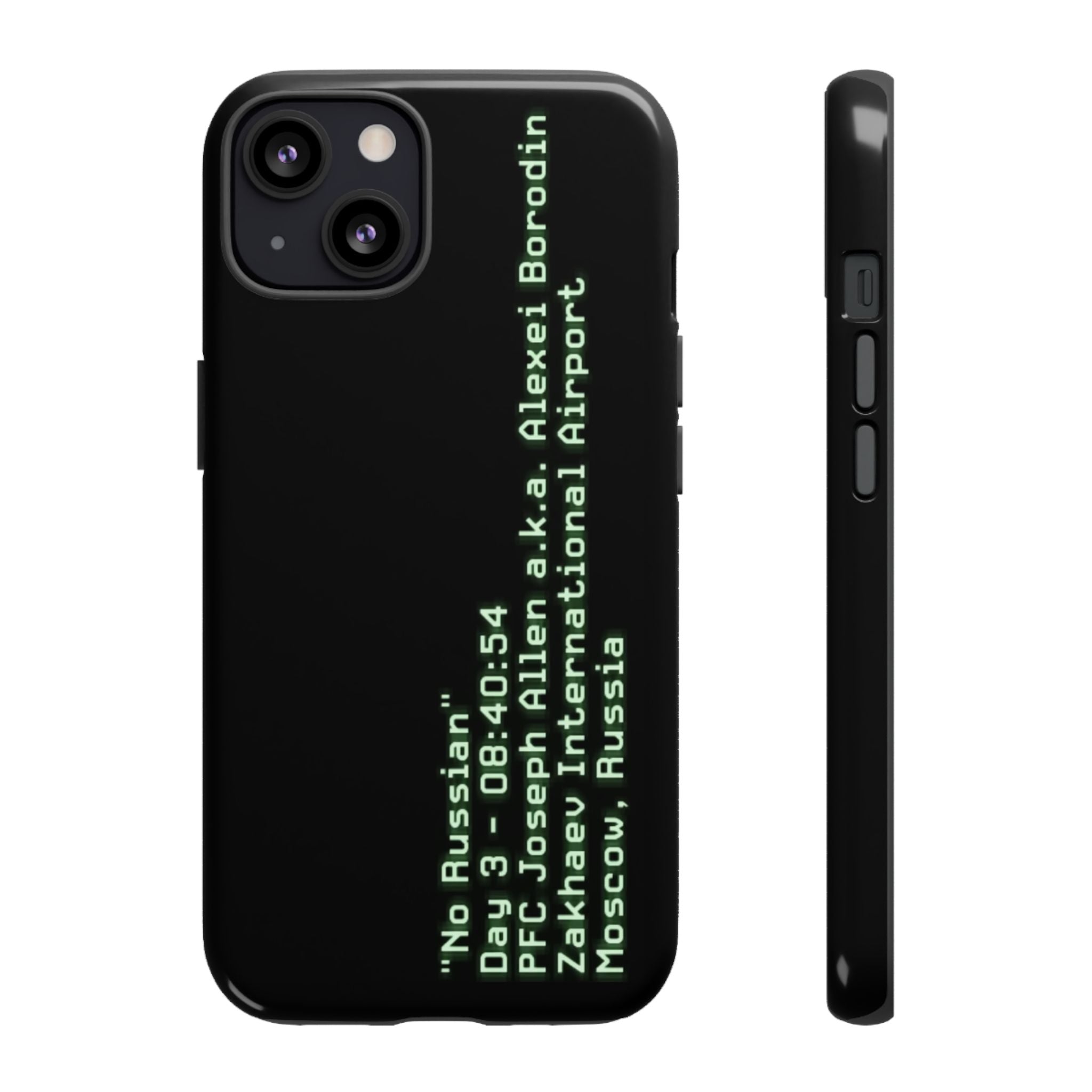 'No Russian' - Tough Case