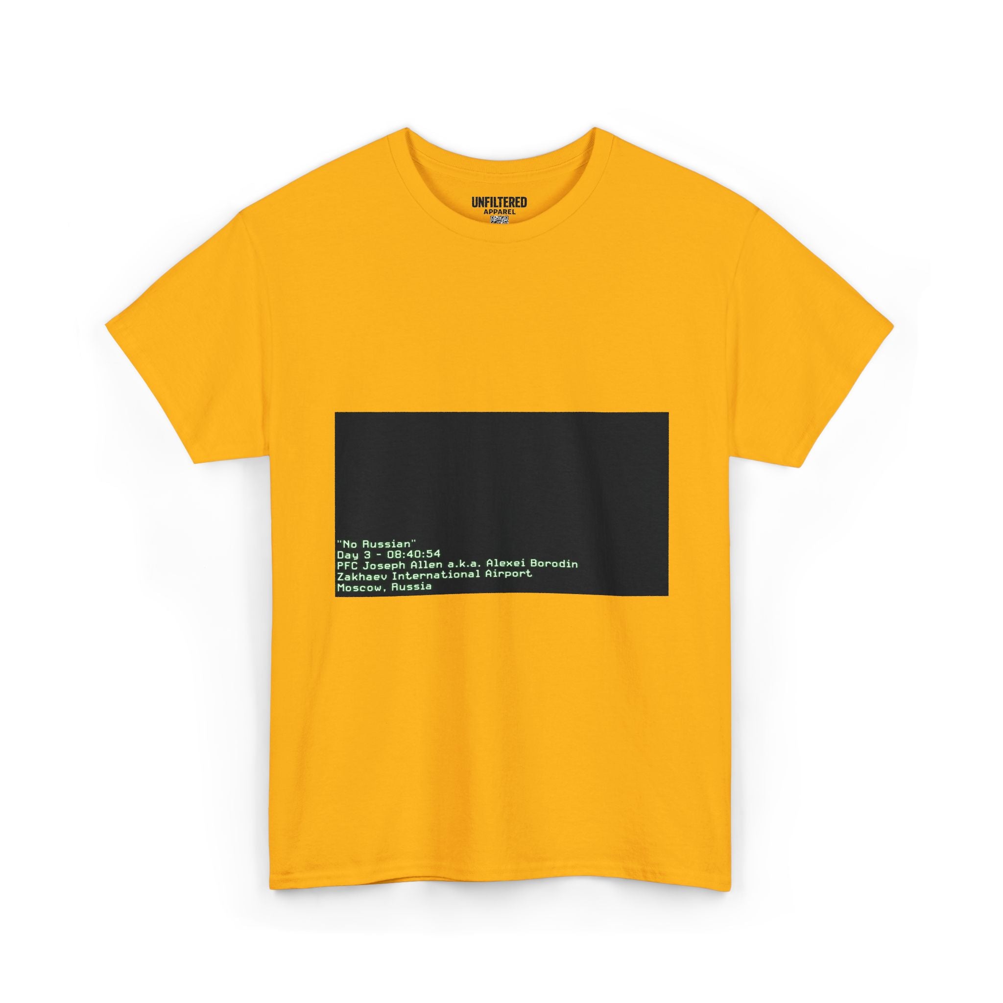 'No Russian' - T-Shirt