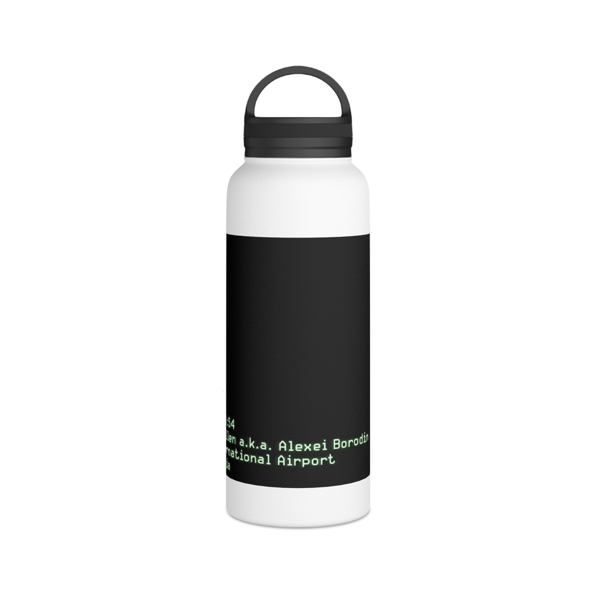 No Russian Stainless Steel Bottle
