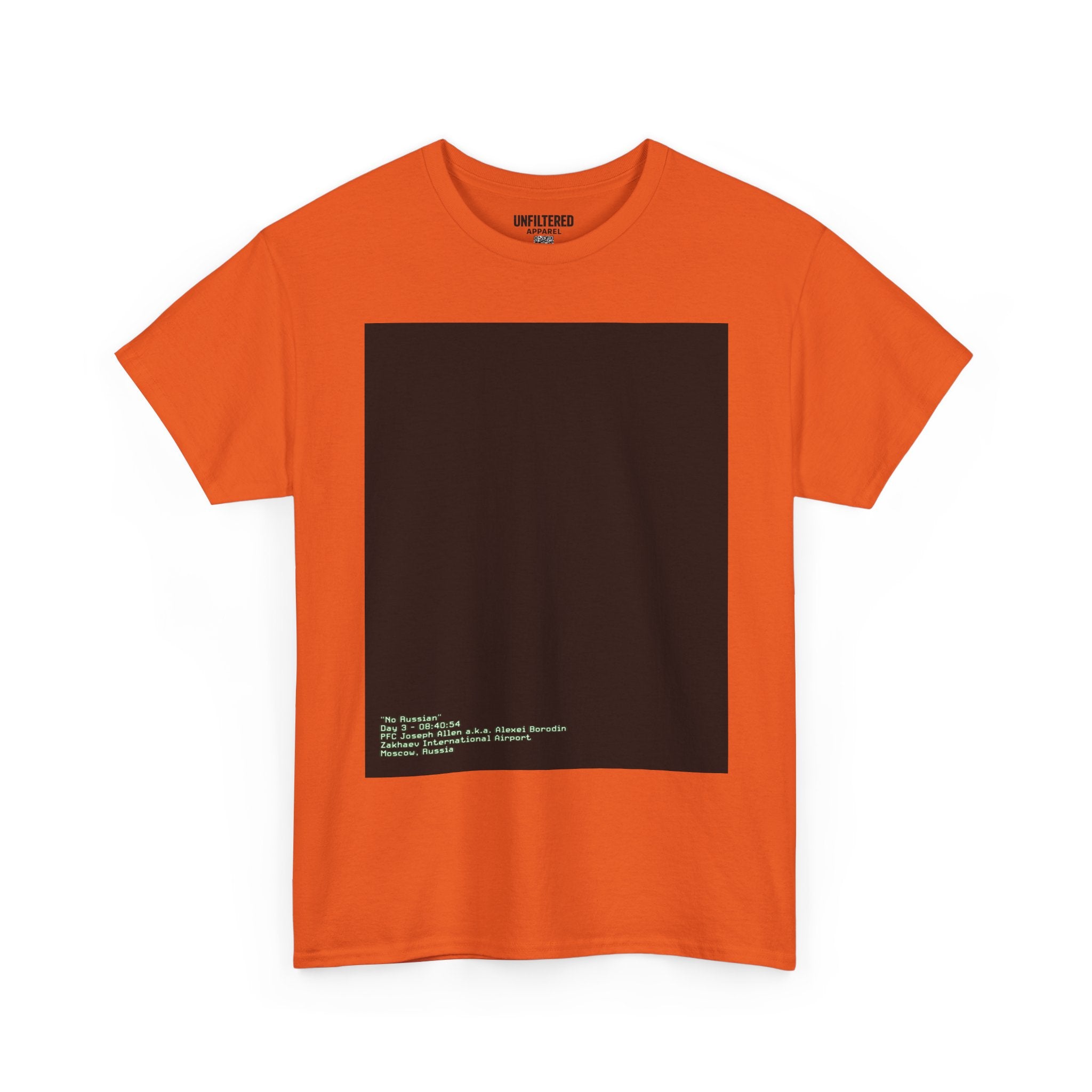 "No Russian" - T-Shirt