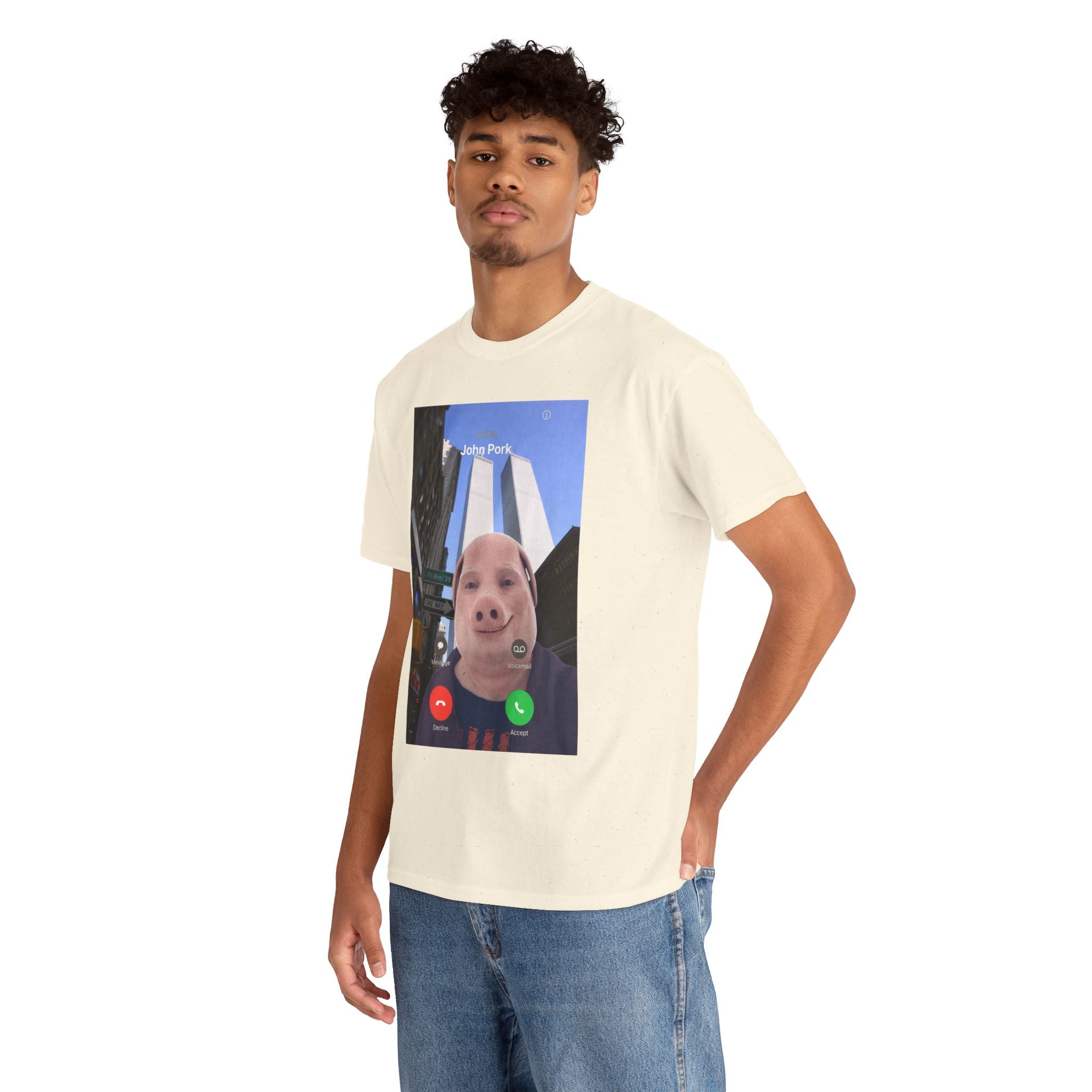 John Pork in New York - T-Shirt