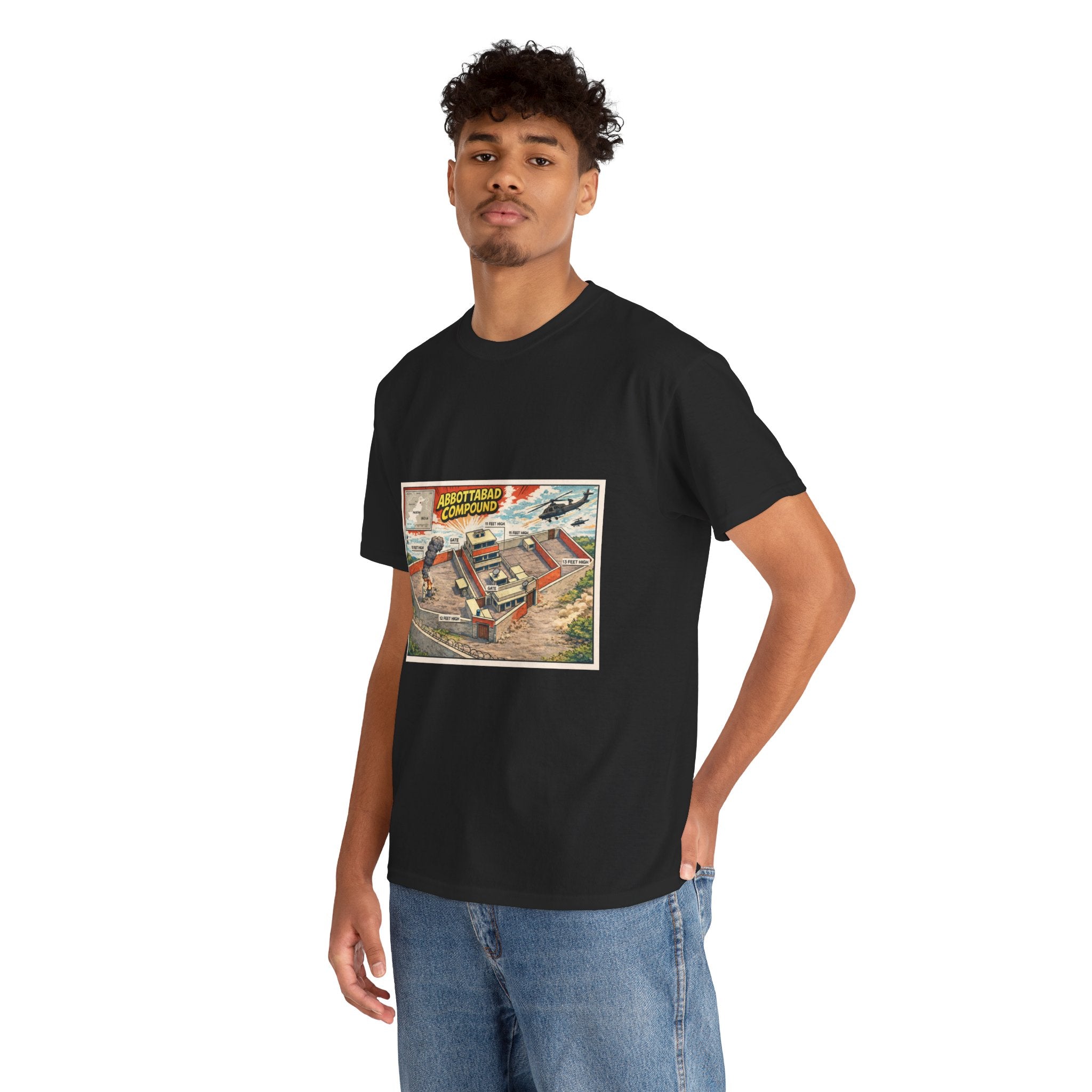 Abbottabad Compound Comic - T-Shirt