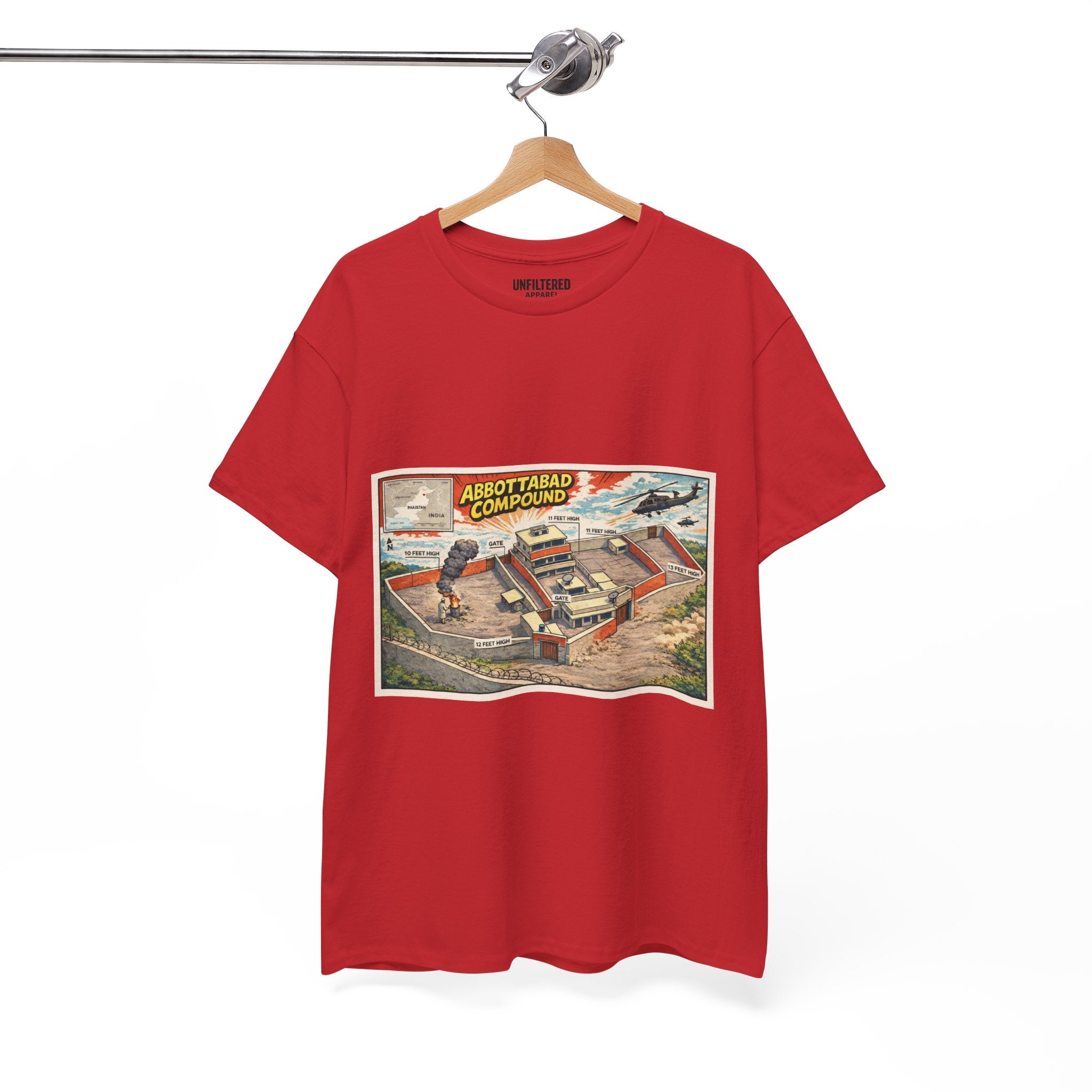 Abbottabad Compound Comic - T-Shirt