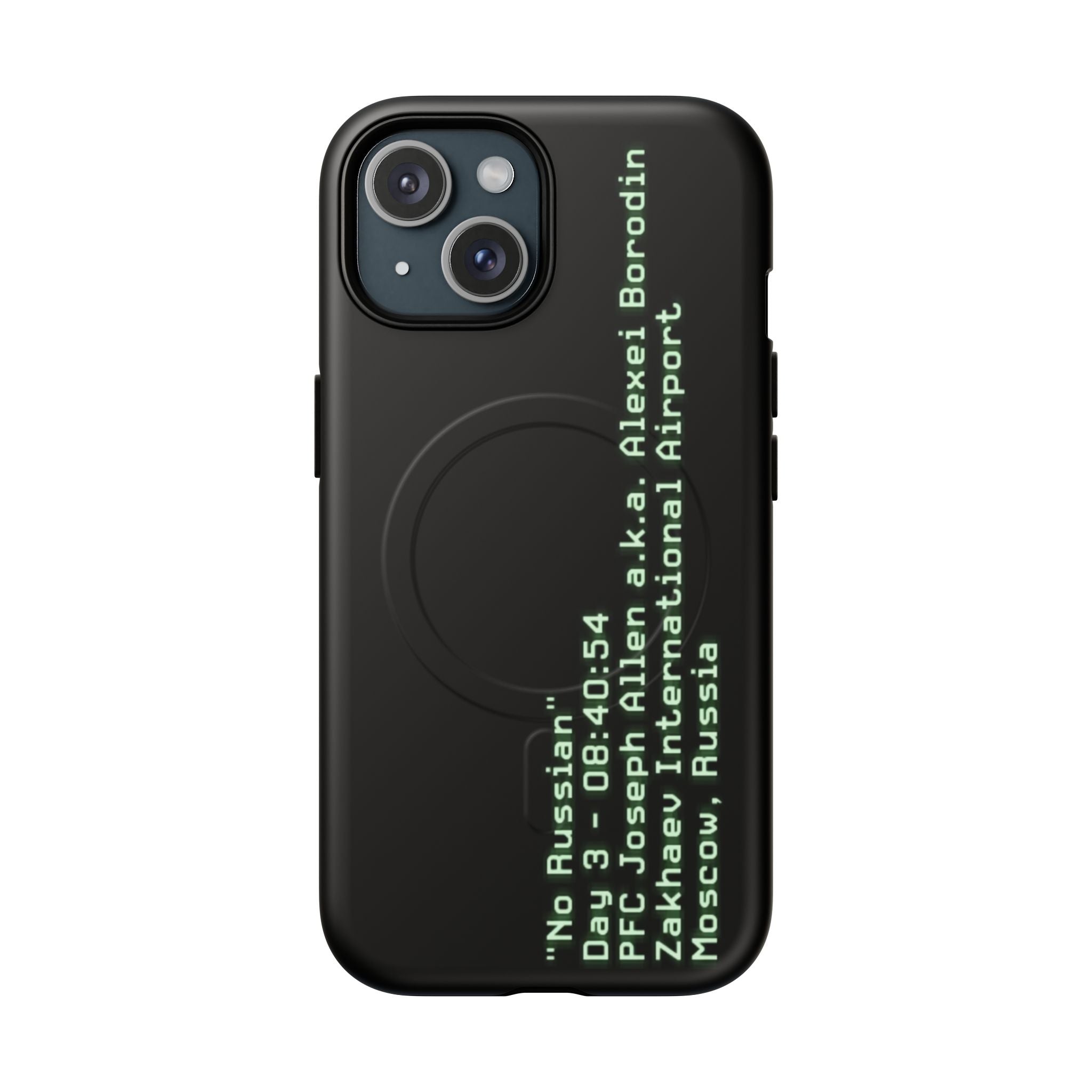 'No Russian' - Tough Magnetic Case