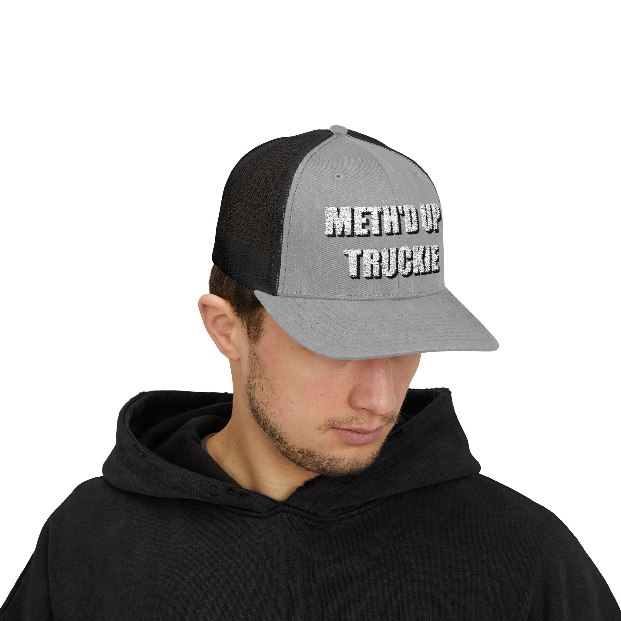 Trucker Cap — Aussie 'Meth'd Up Truckie' Retro Mesh Snapback