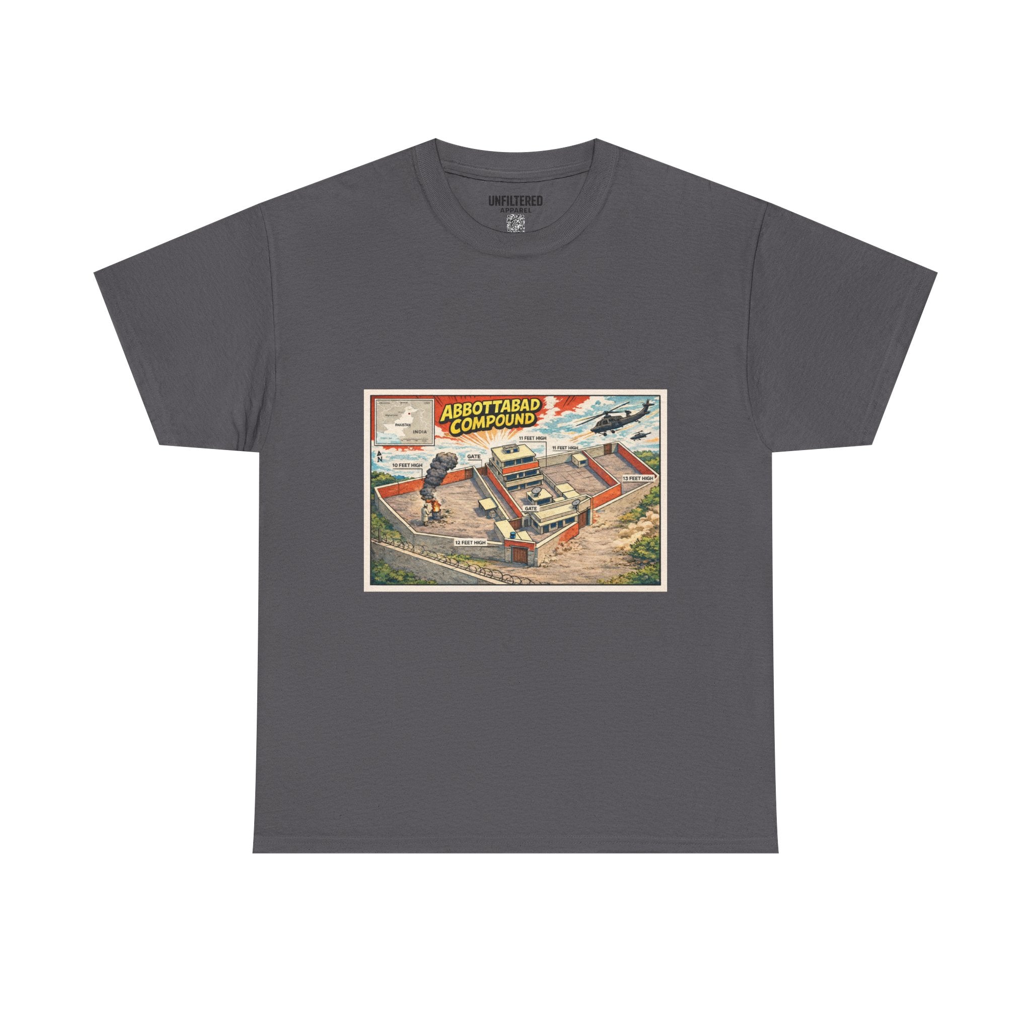 Abbottabad Compound Comic - T-Shirt