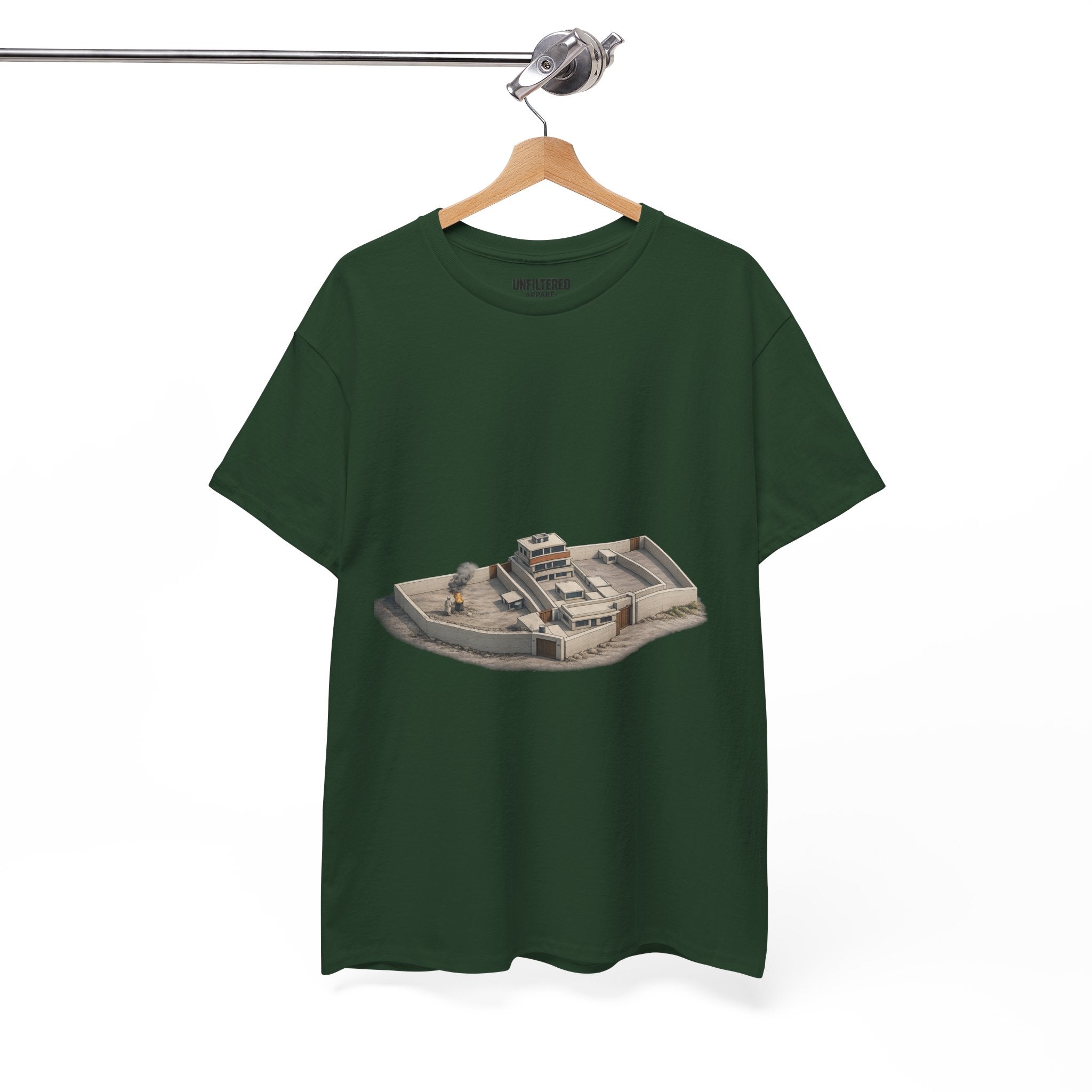 Abbottabad Compound Illustration - T-Shirt