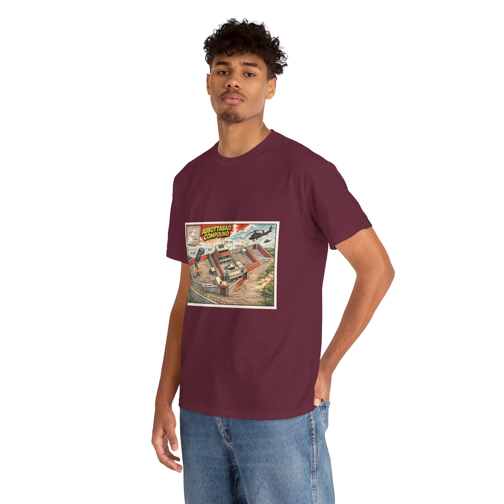 Abbottabad Compound Comic - T-Shirt