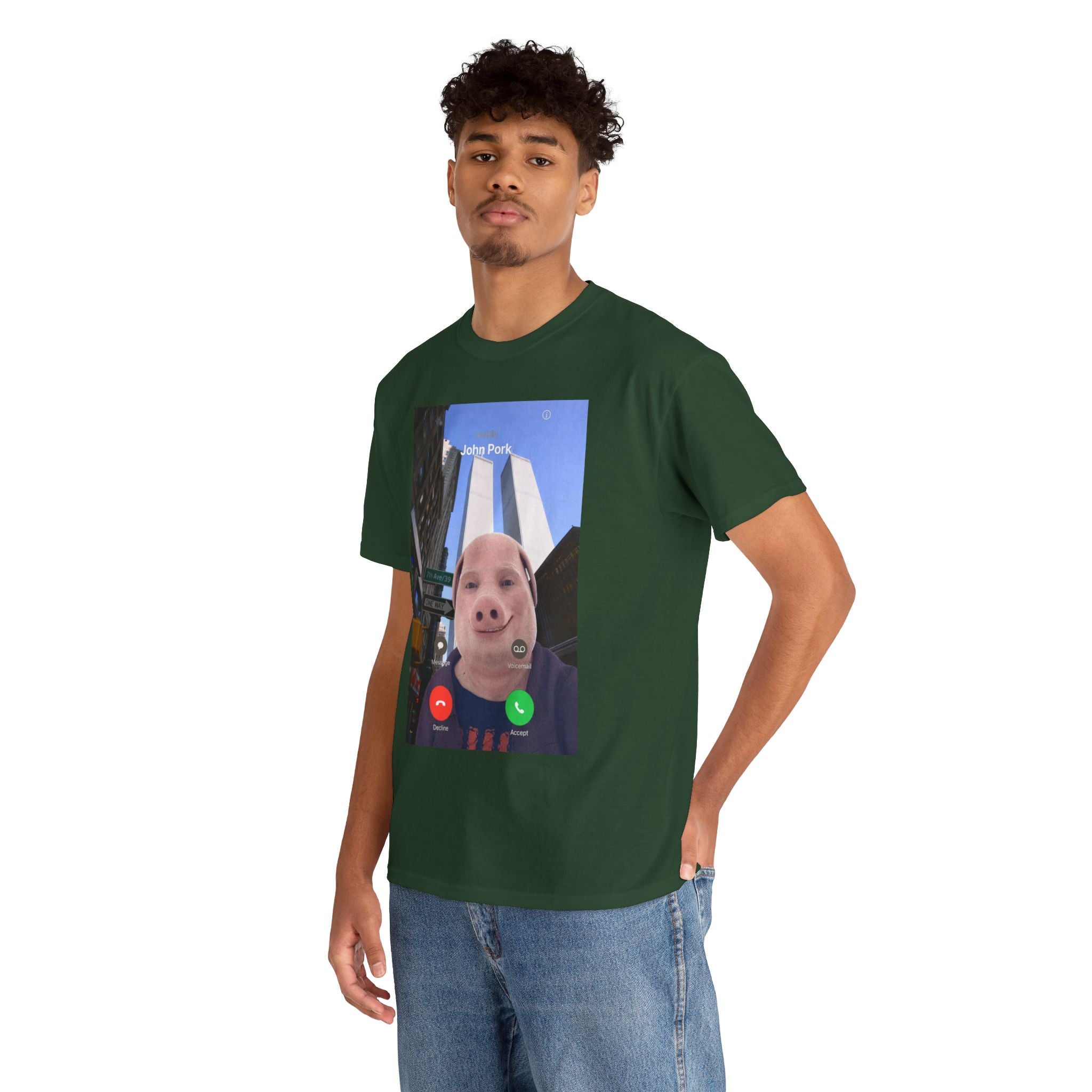 John Pork in New York - T-Shirt