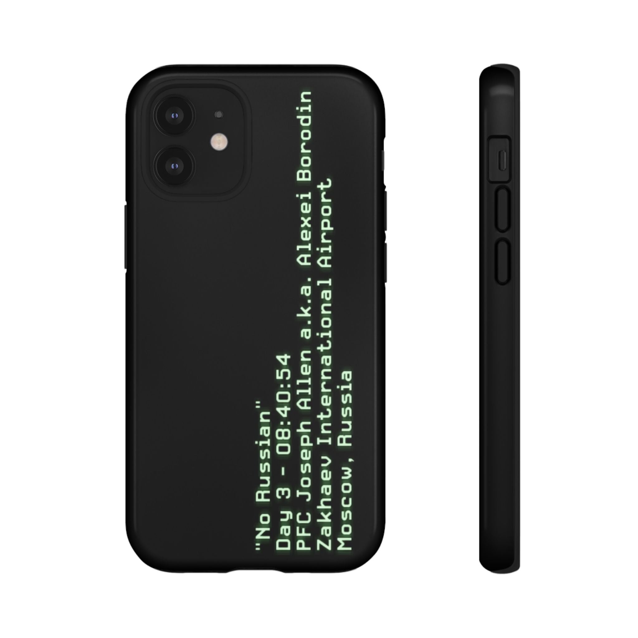 'No Russian' - Tough Case