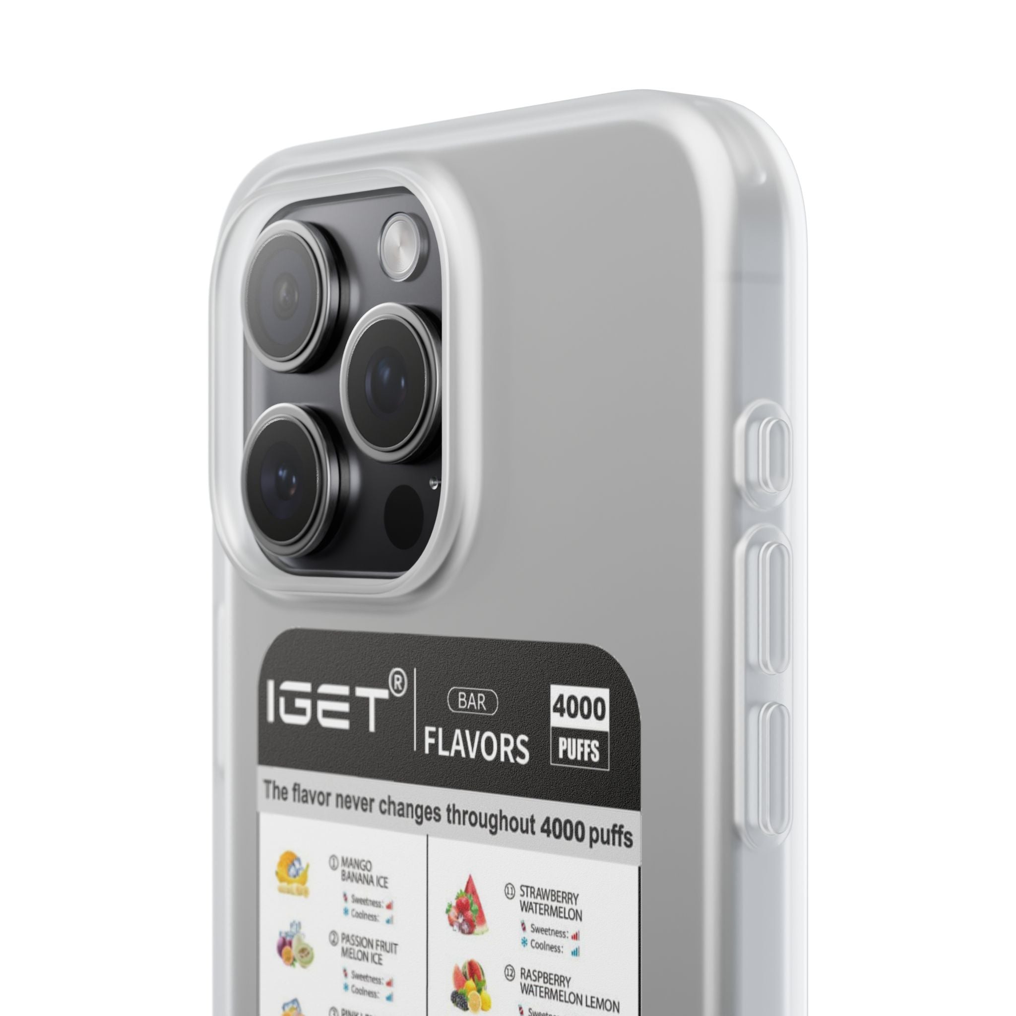 Vape Menu - Flexi Case