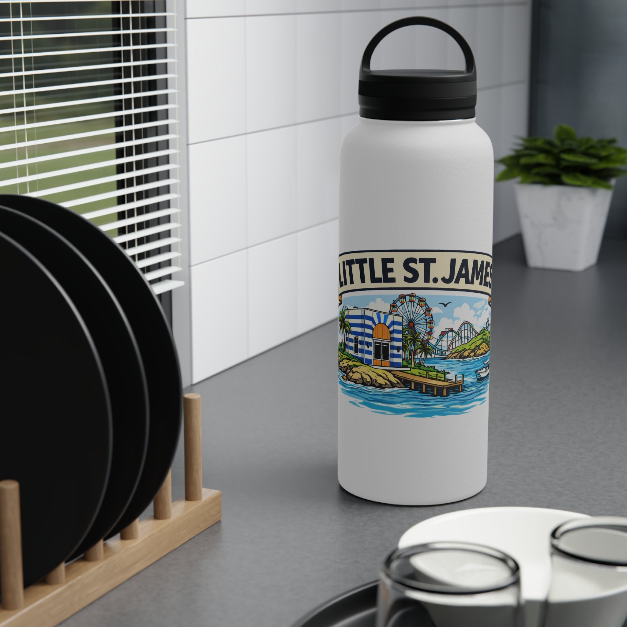 Little St. Theme Park Stainless Steel Bottle