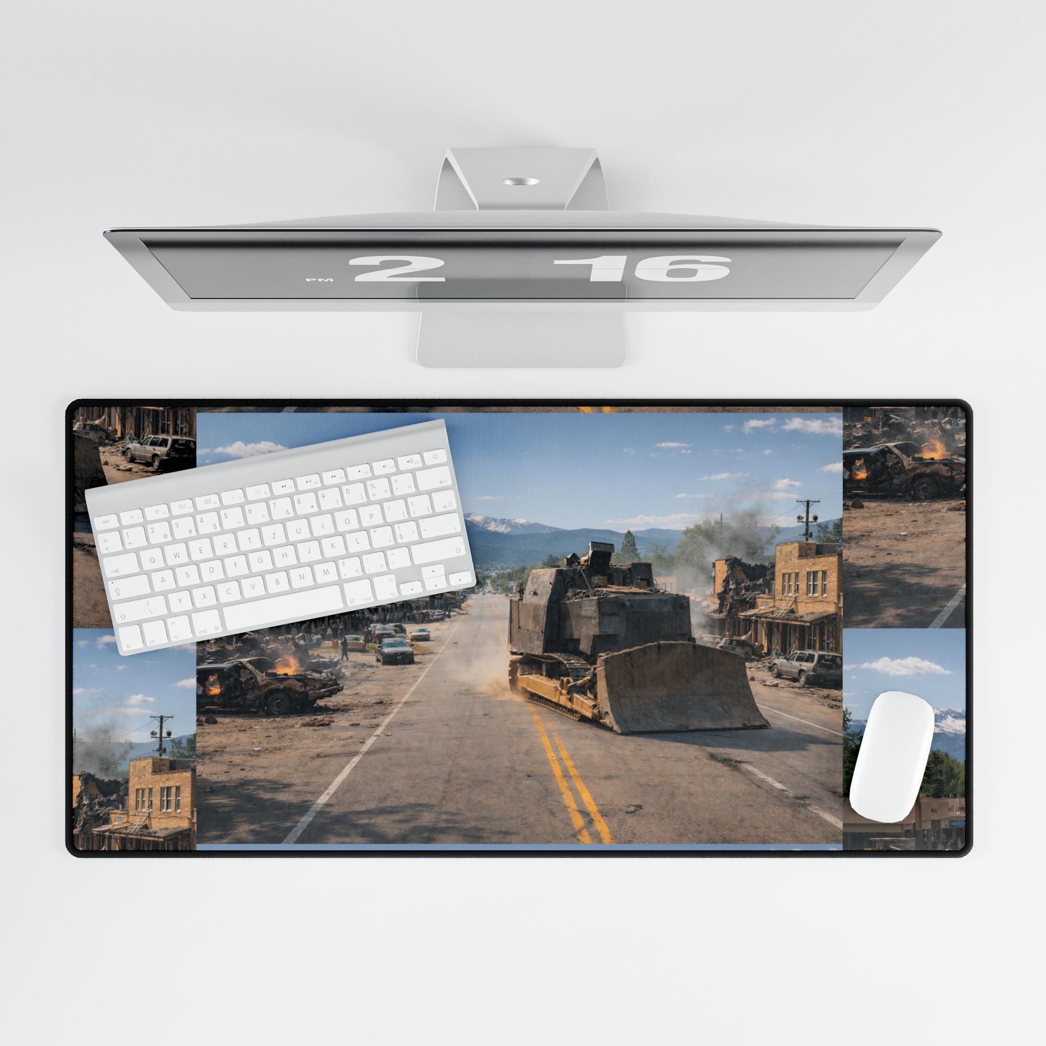 Killdozer Town Mousepad