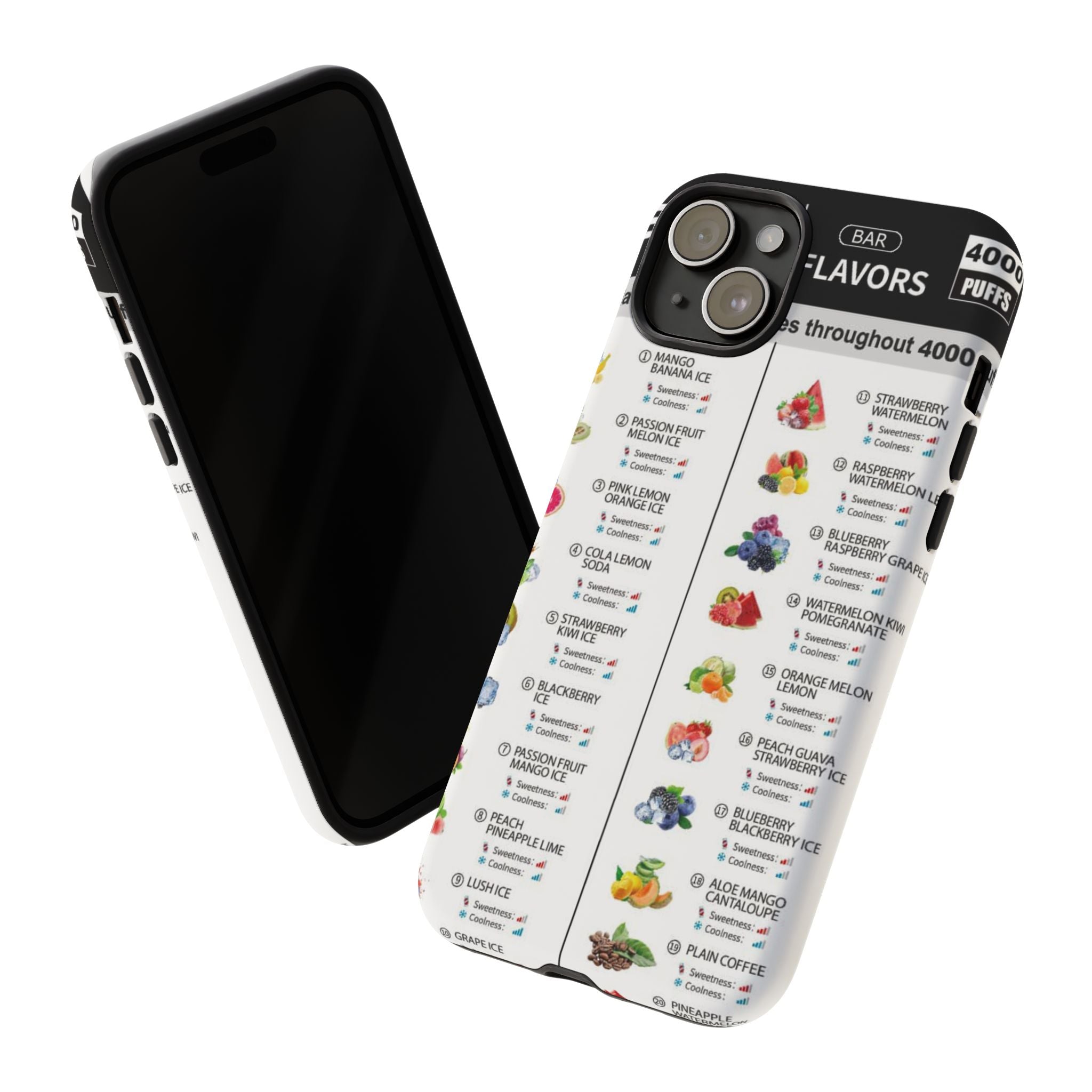 Vape Menu - Tough Case