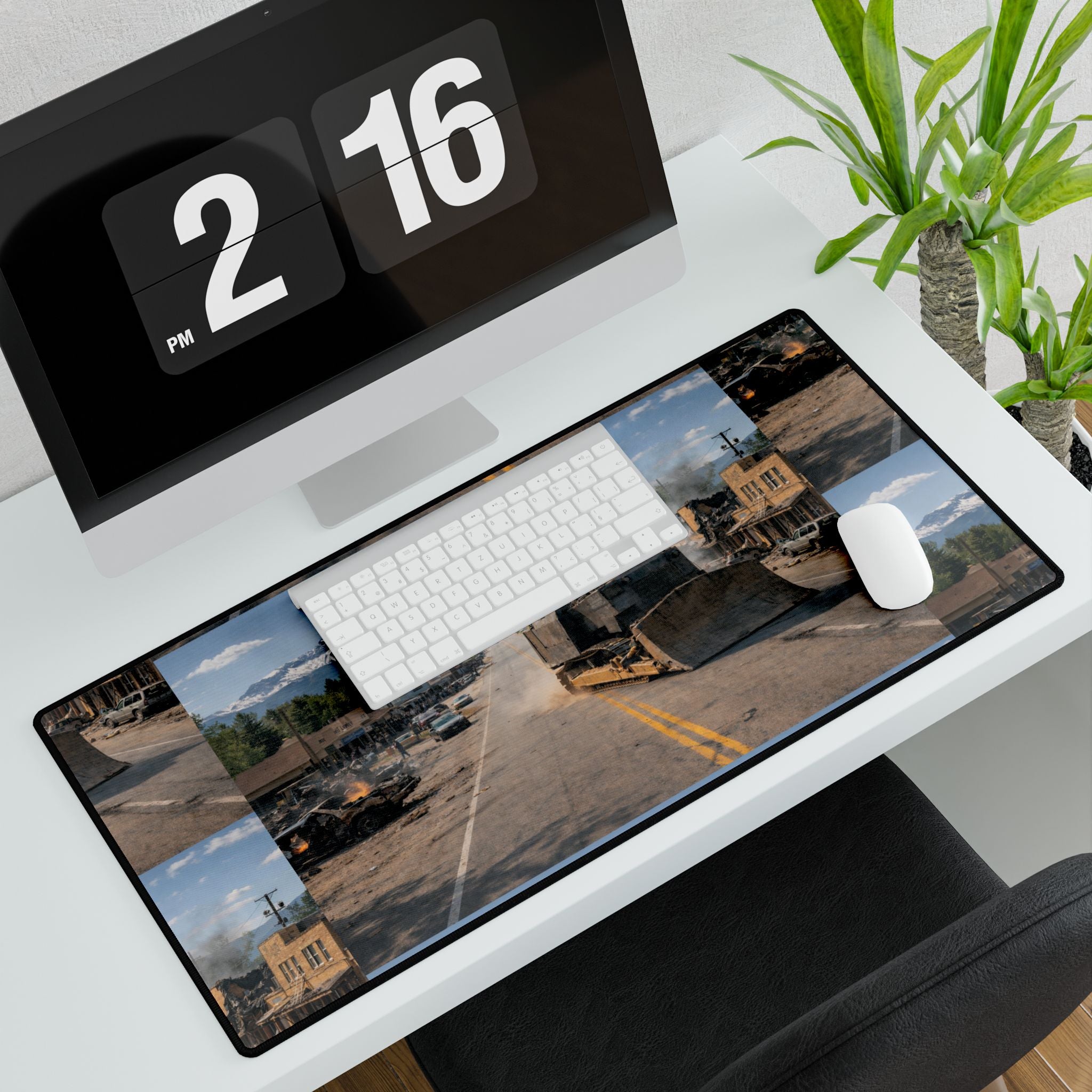 Killdozer Town Mousepad