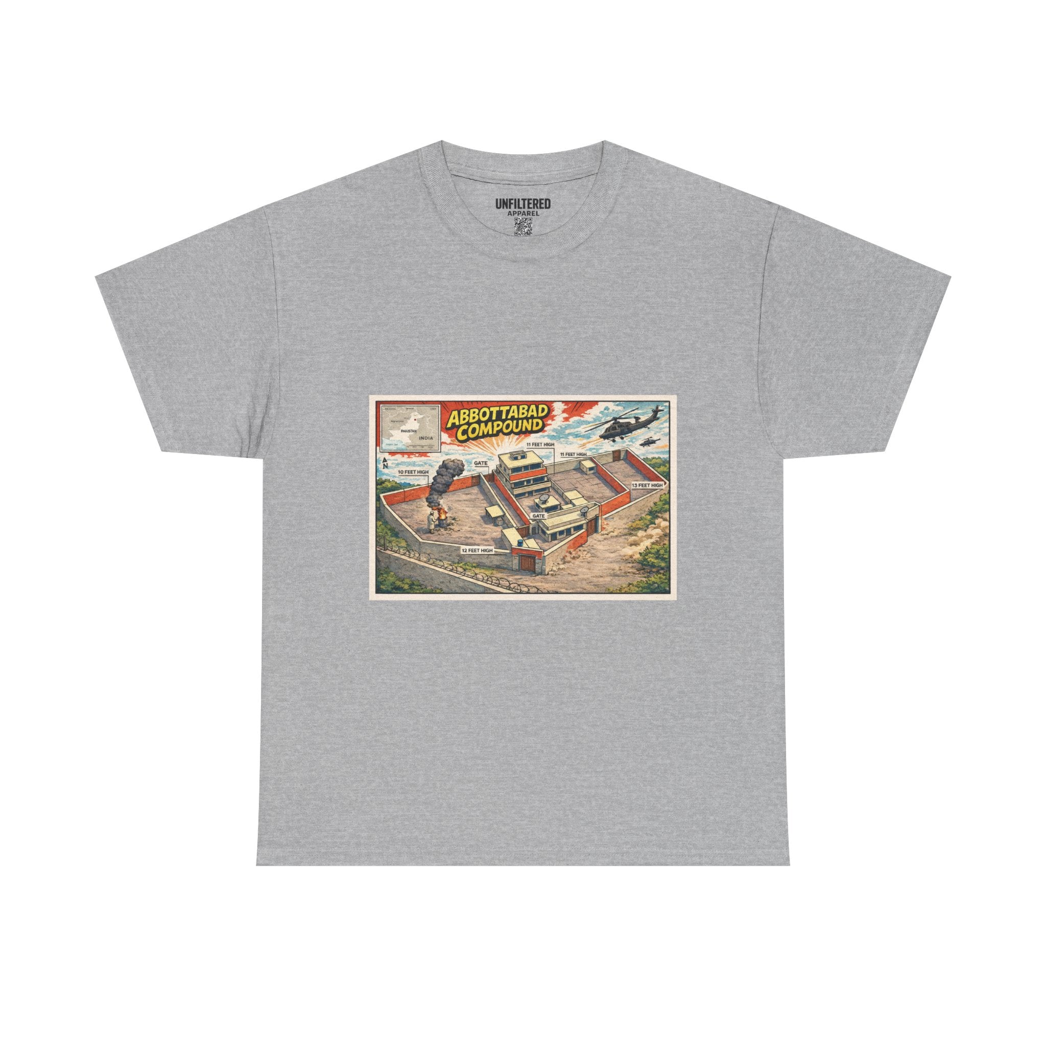 Abbottabad Compound Comic - T-Shirt