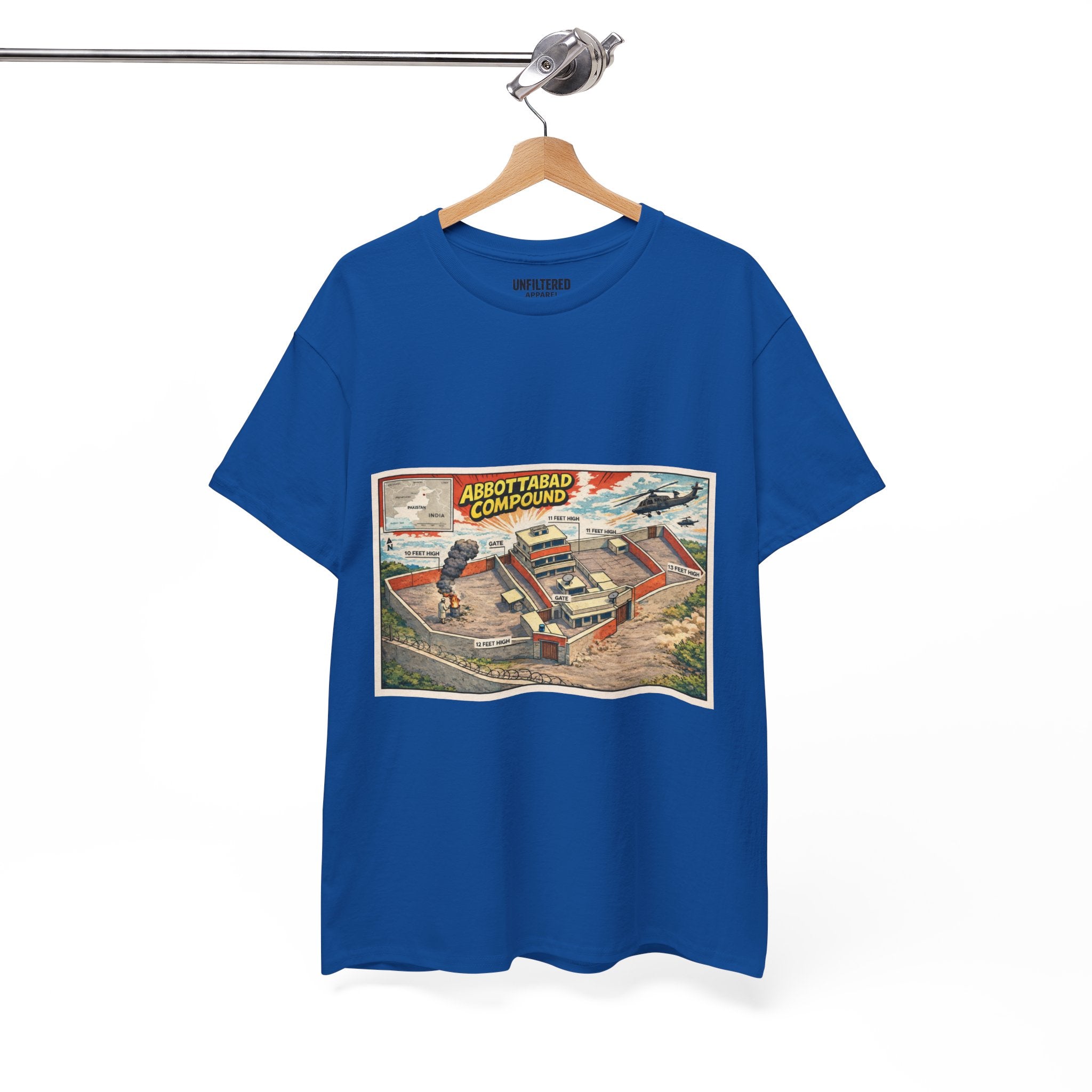 Abbottabad Compound Comic - T-Shirt