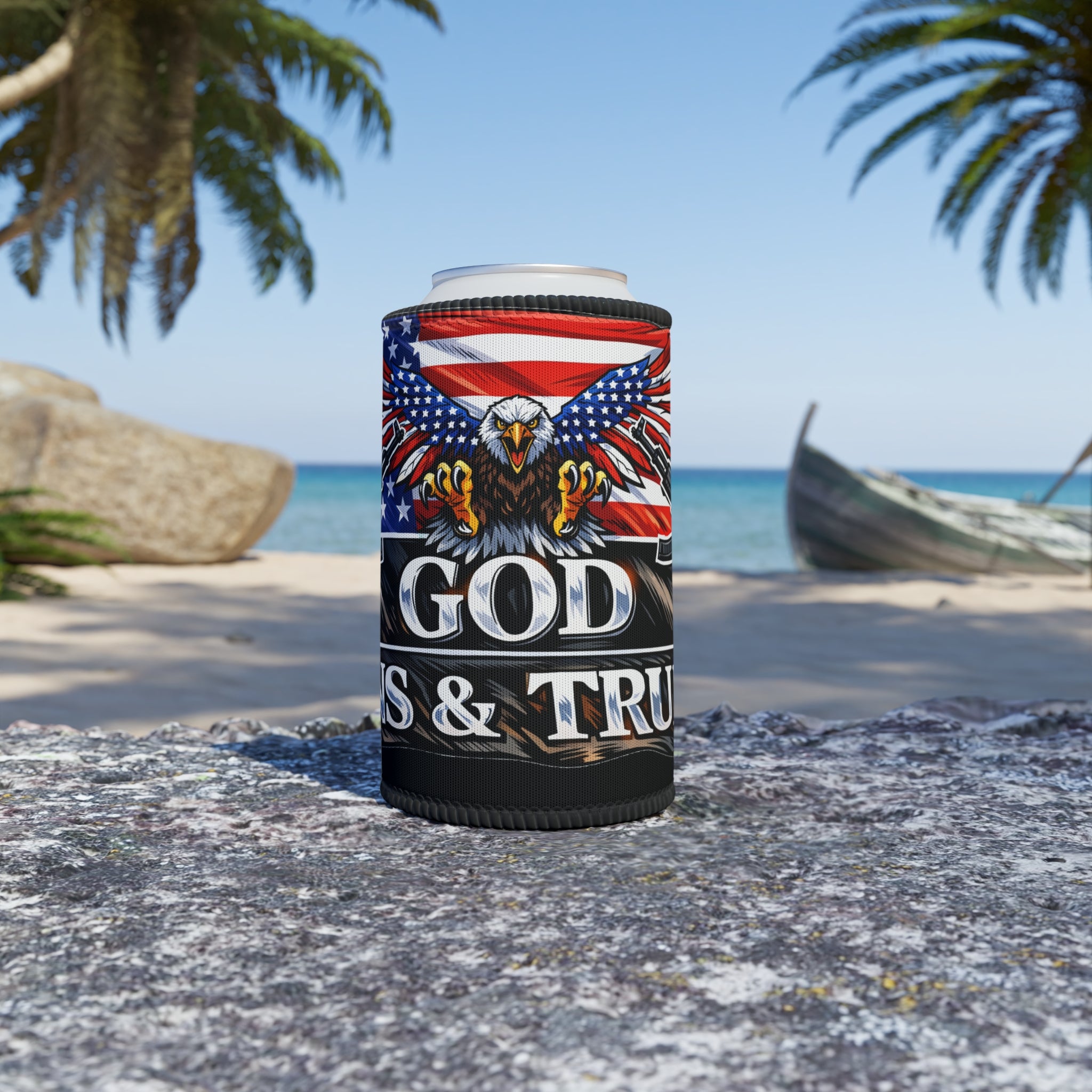 Gods, Guns & Trump - Stubby Cooler