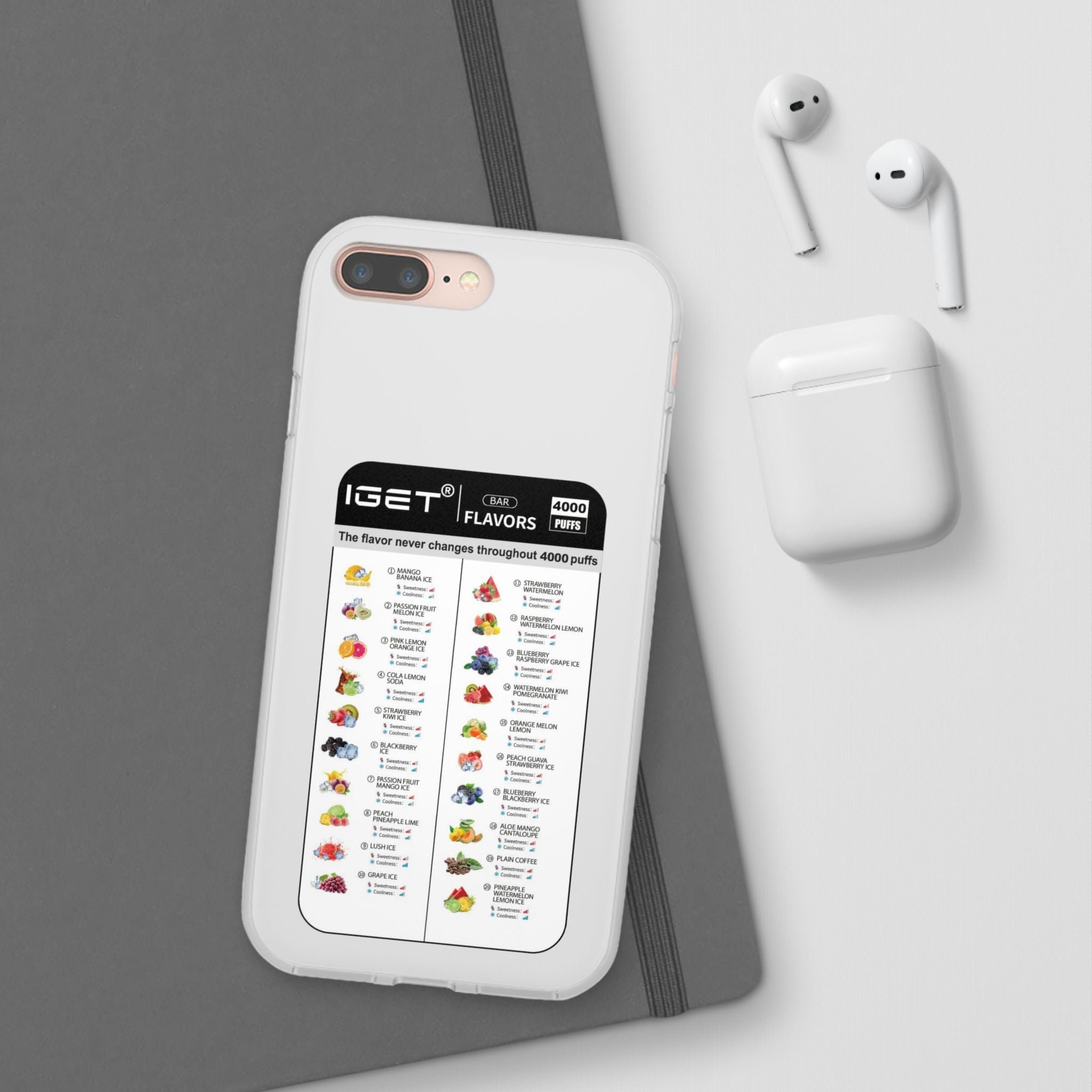 Vape Menu - Flexi Case