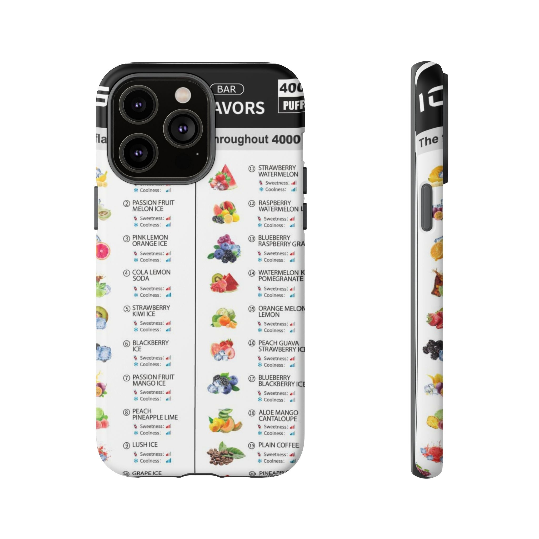 Vape Menu - Tough Case