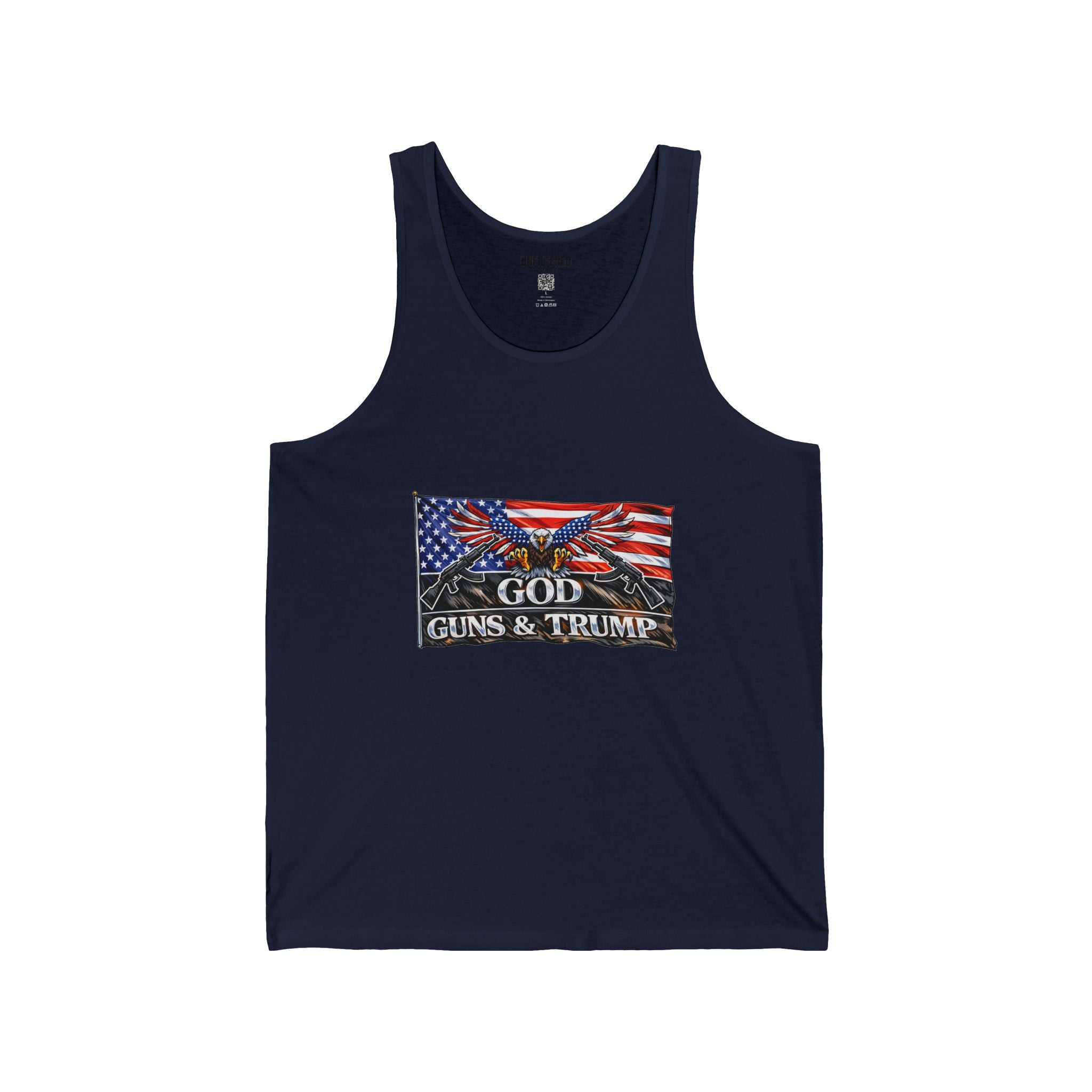 God, Guns & Trump - Tank Top