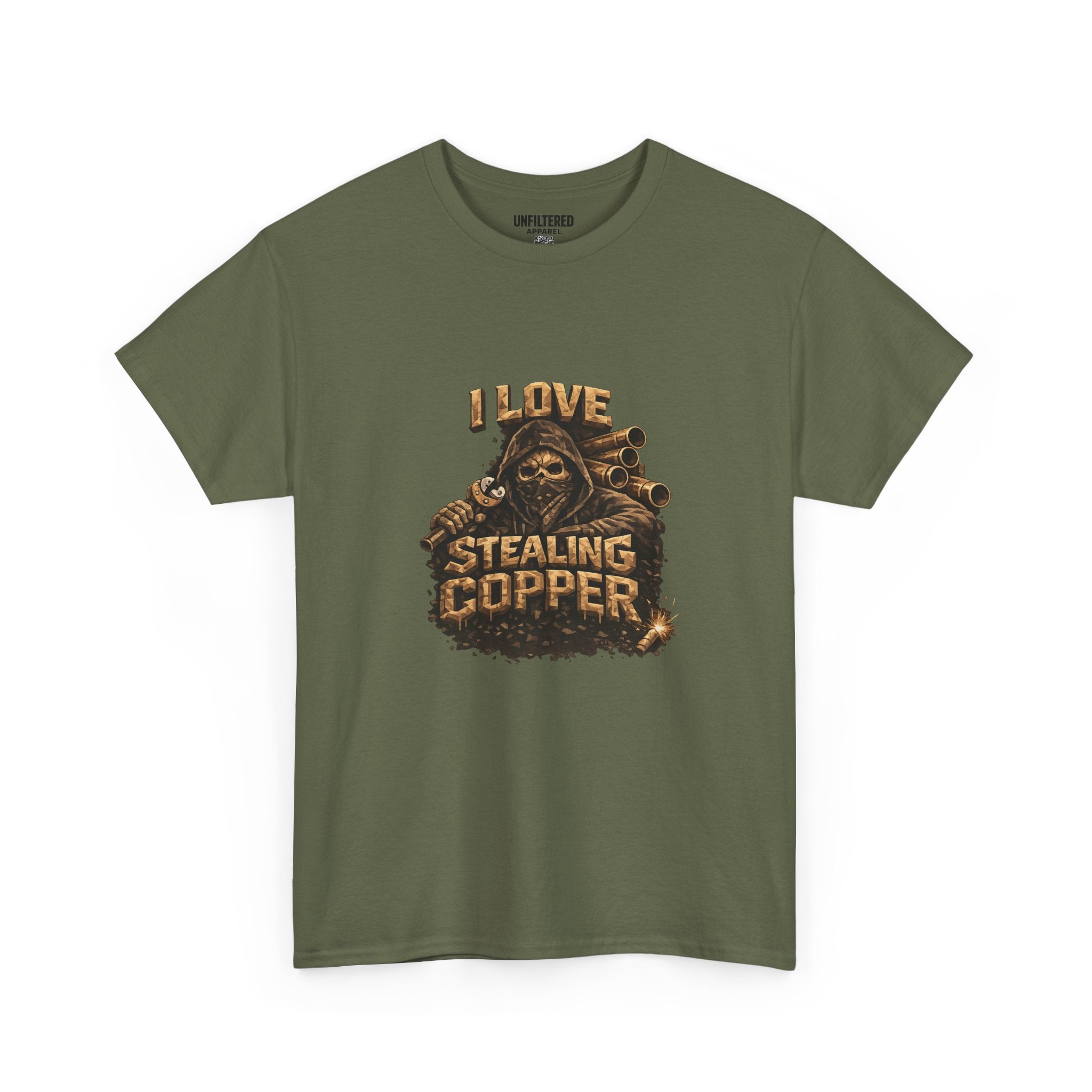 "I Love Stealing Copper" - T-Shirt