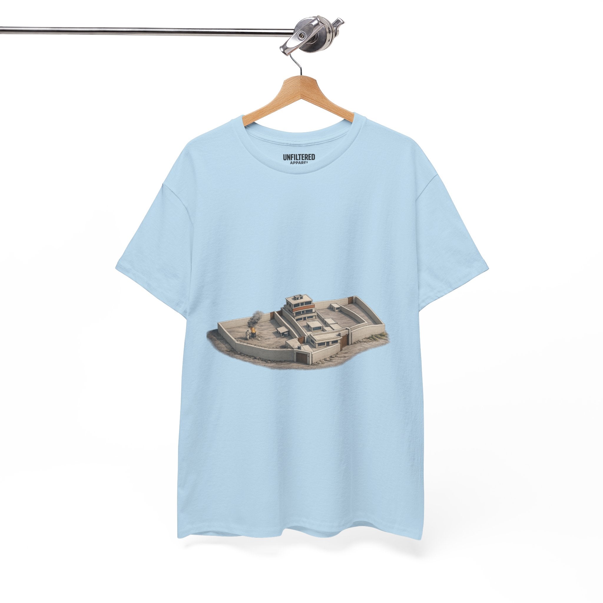Abbottabad Compound Illustration - T-Shirt