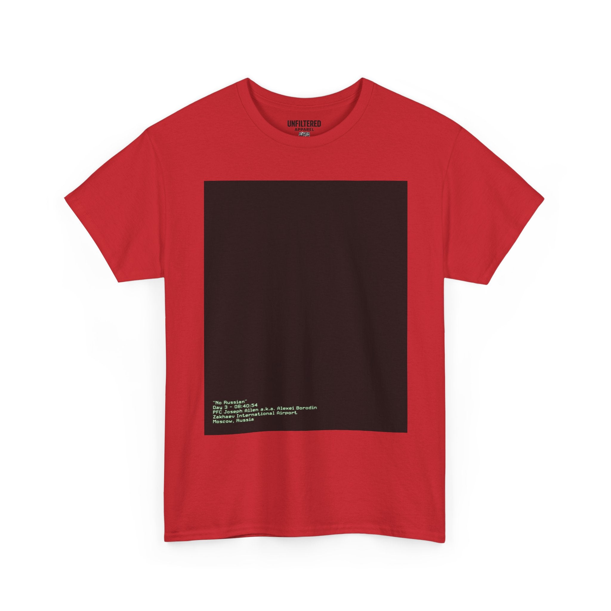 "No Russian" - T-Shirt