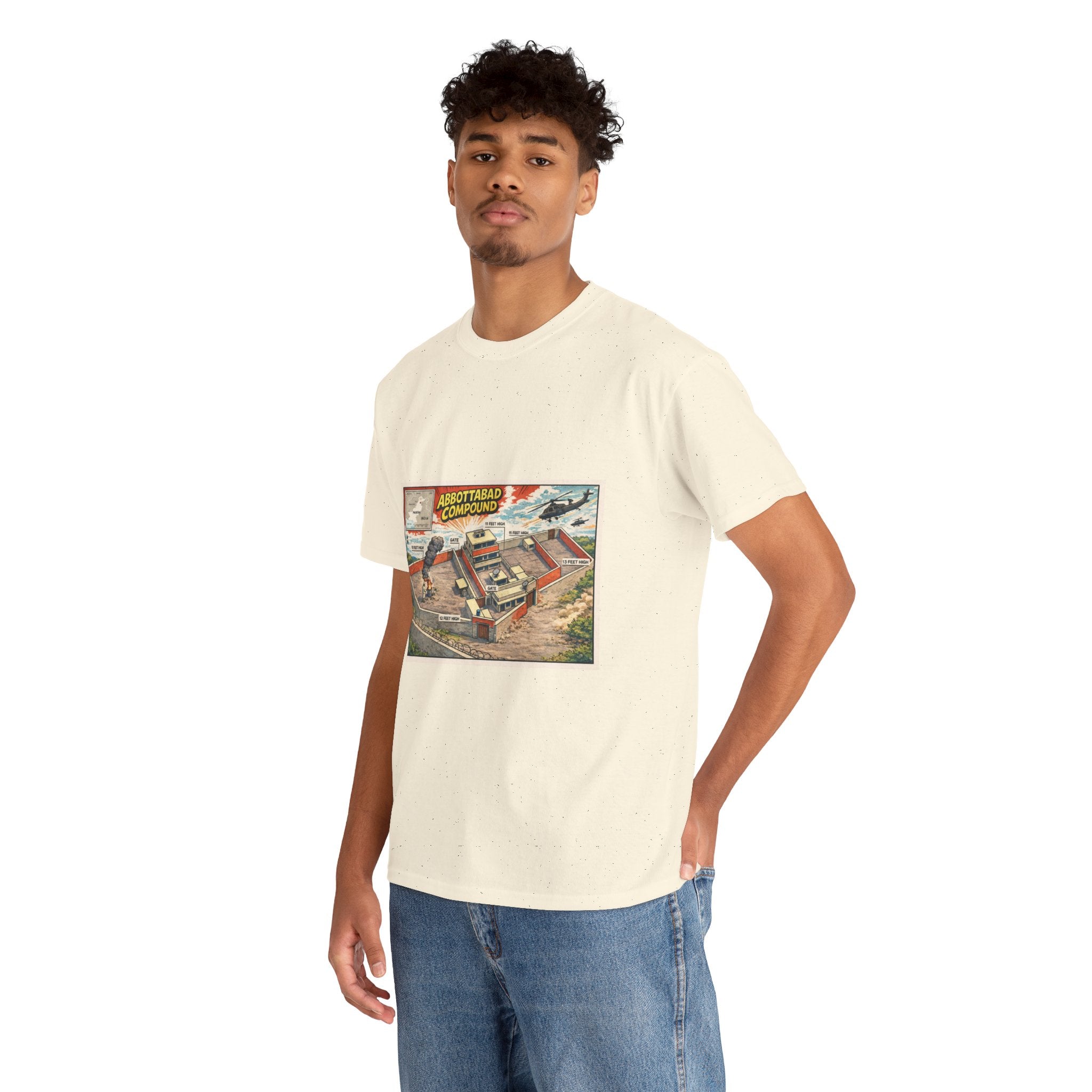 Abbottabad Compound Comic - T-Shirt
