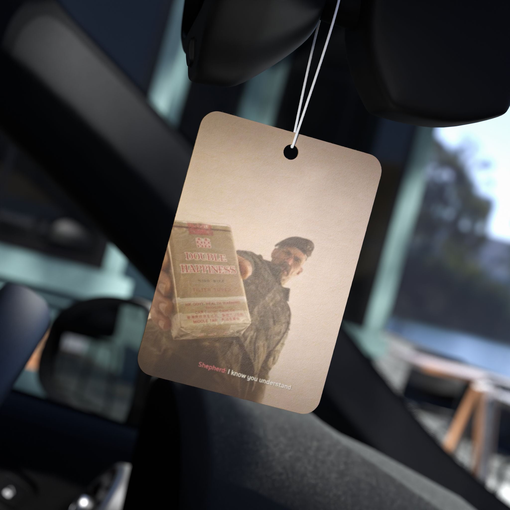 'Shepard, Double Happiness' -  Car Air Freshener