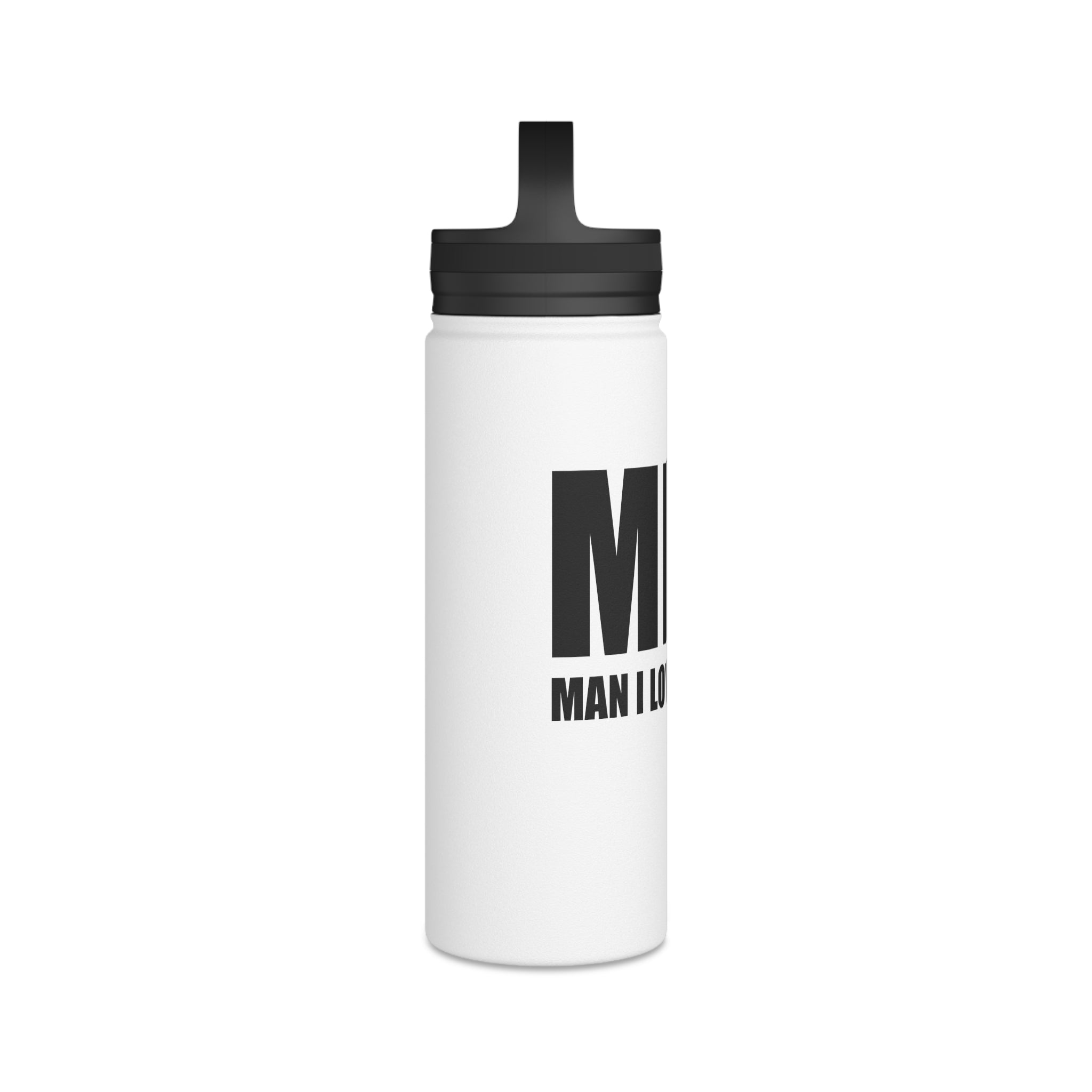'Man I Love Fishing' Stainless Steel Bottle